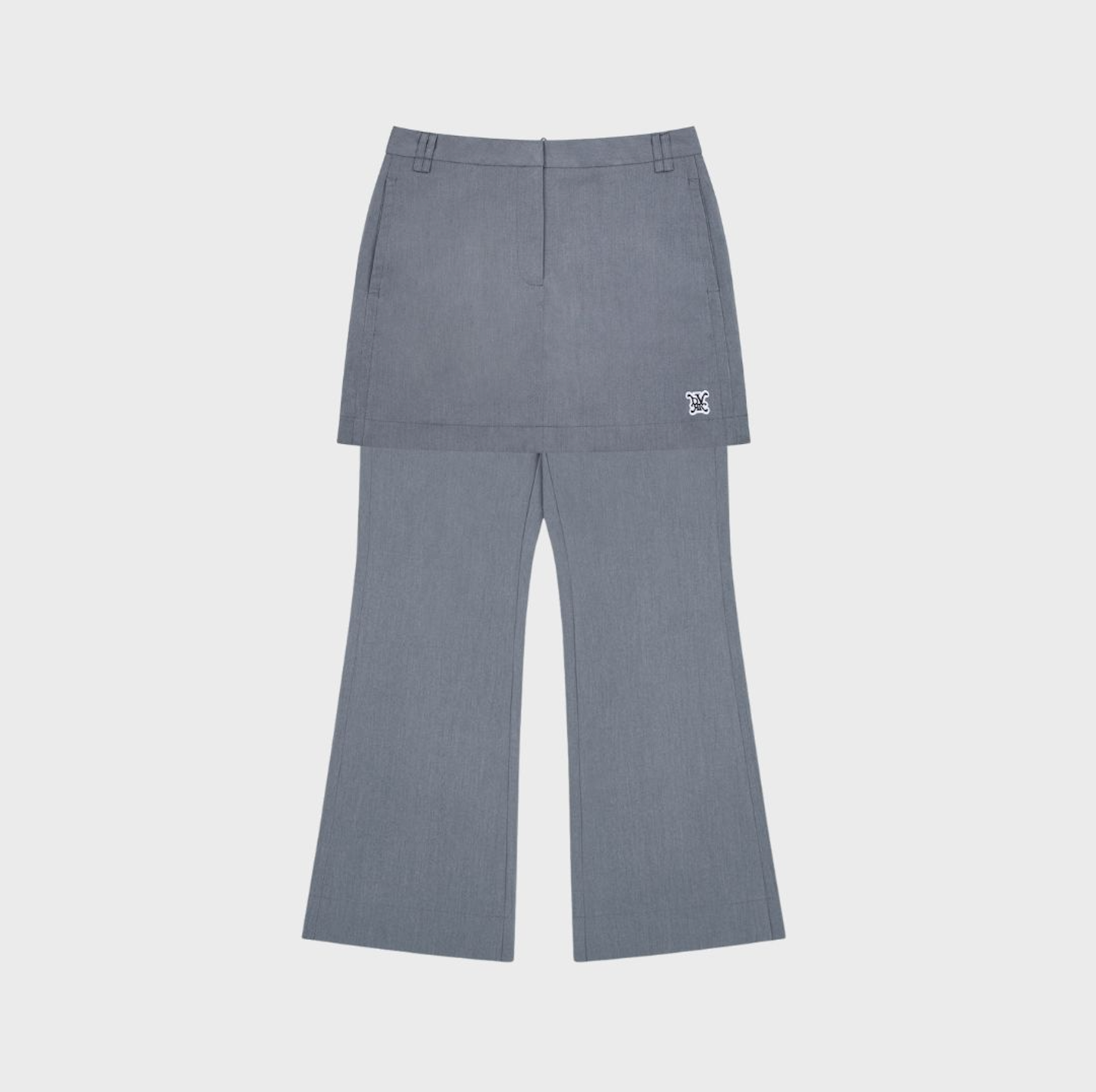 DVRK PRIVÉ MINISKIRT AND PANTS SET - GREY - M 1