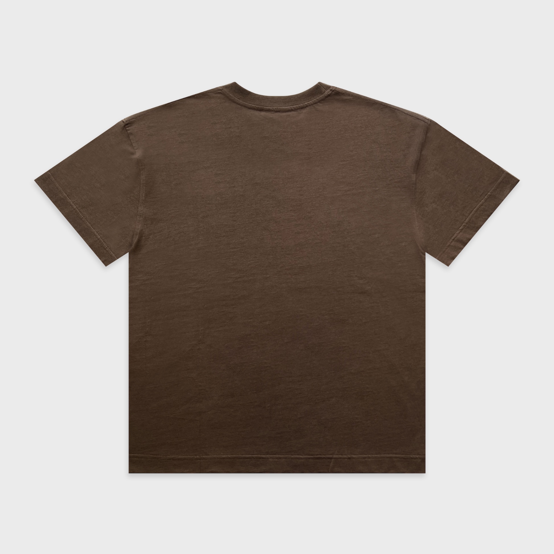 DVRK PRIVÉ RETRO LOGO TEE - BROWN 2