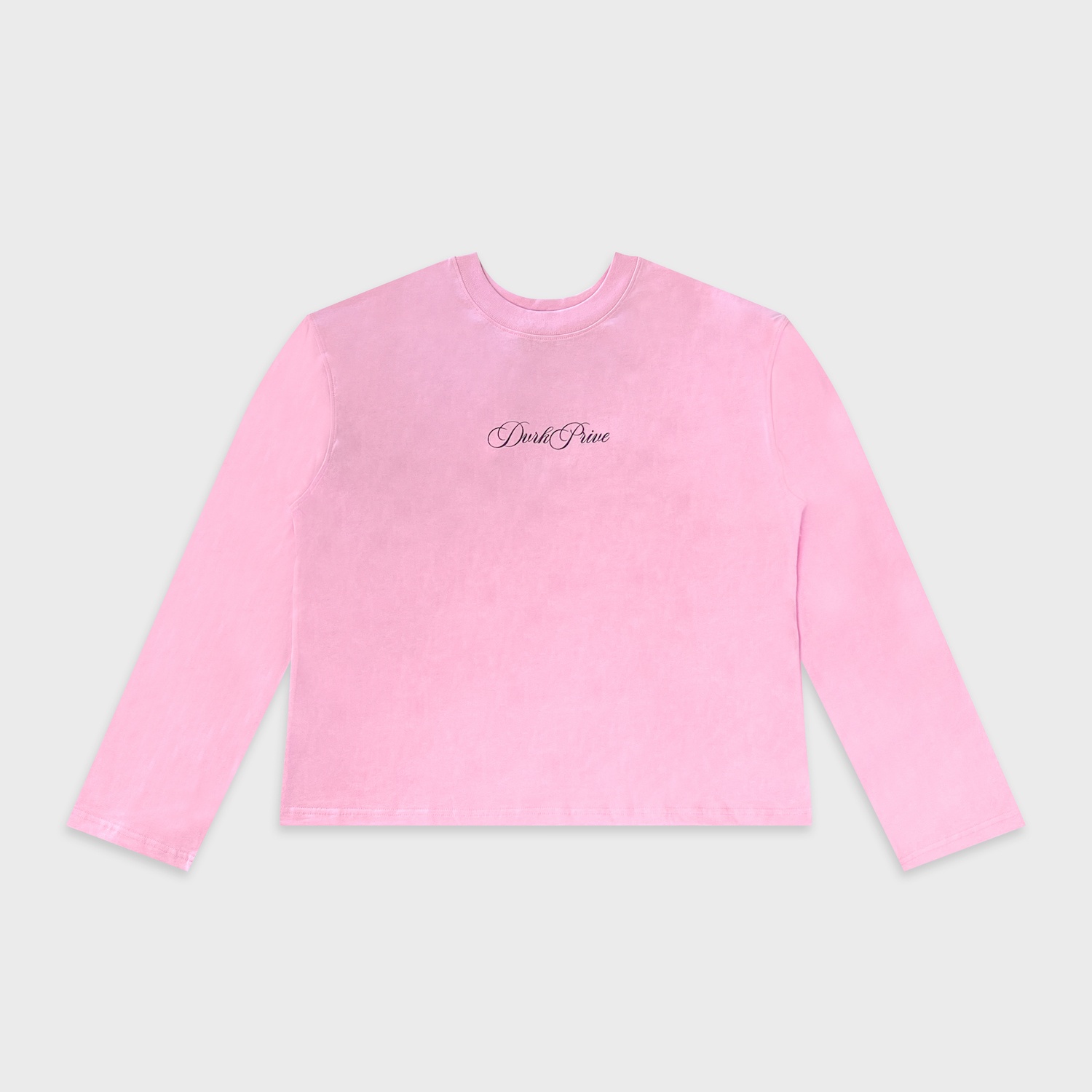 DVRK PRIVÉ GARDENIA UNION LONGSLEEVES TEE - PINK