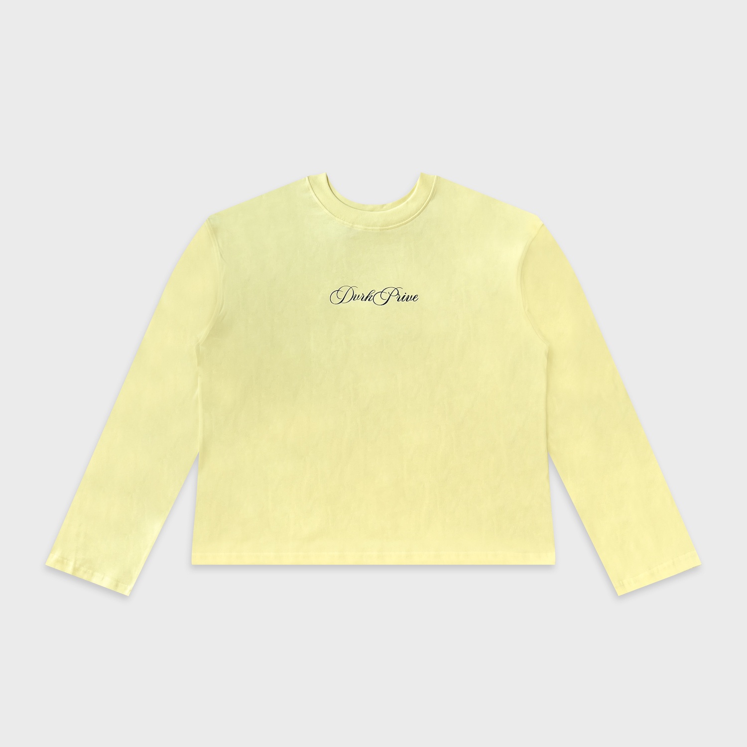 DVRK PRIVÉ GARDENIA UNION LONGSLEEVES TEE - YELLOW