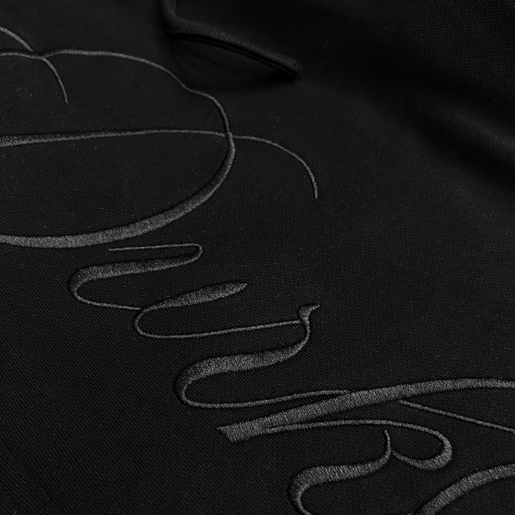 DVRK PRIVÉ SWEATPANTS WIDE LEG COTTON LE MATIN SS26 - BLACK 4