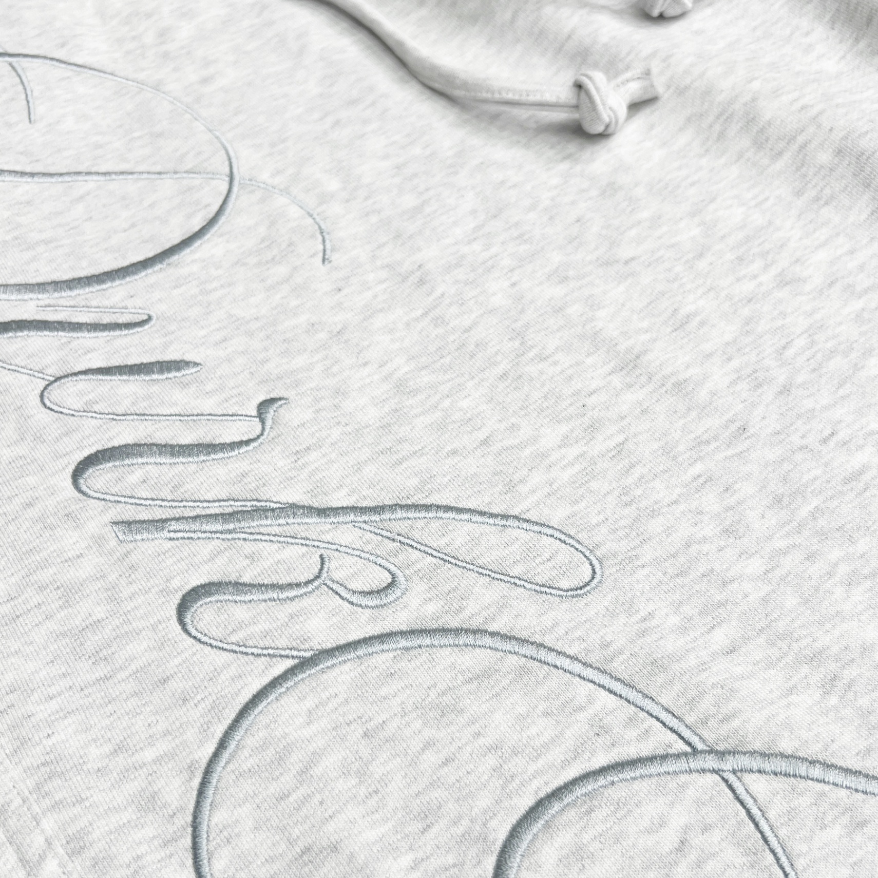 DVRK PRIVÉ SWEATPANTS WIDE LEG COTTON LE MATIN SS26 - GREY 5