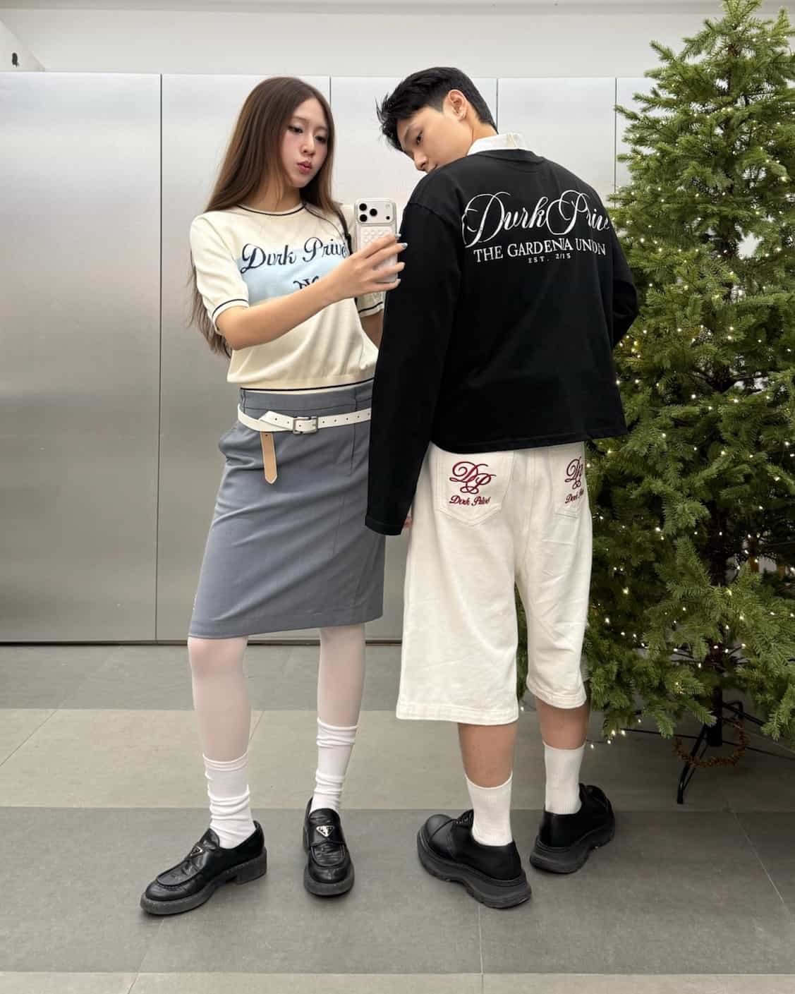 DVRK PRIVÉ GARDENIA UNION LONGSLEEVES TEE - BLACK 9