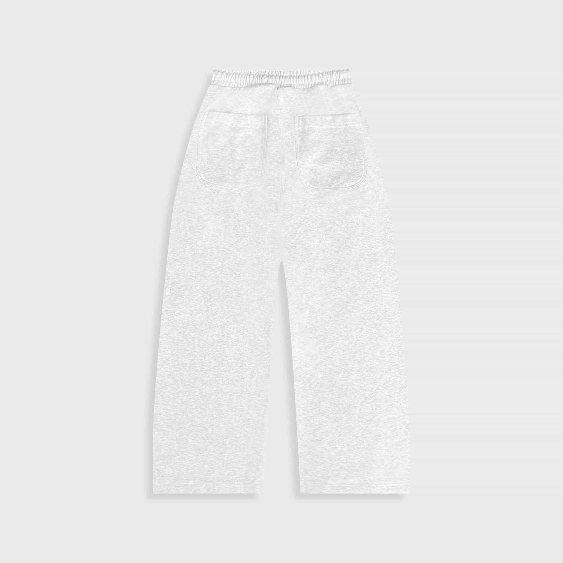 DVRK PRIVÉ SWEATPANTS WIDE LEG COTTON LE MATIN SS26 - GREY 2