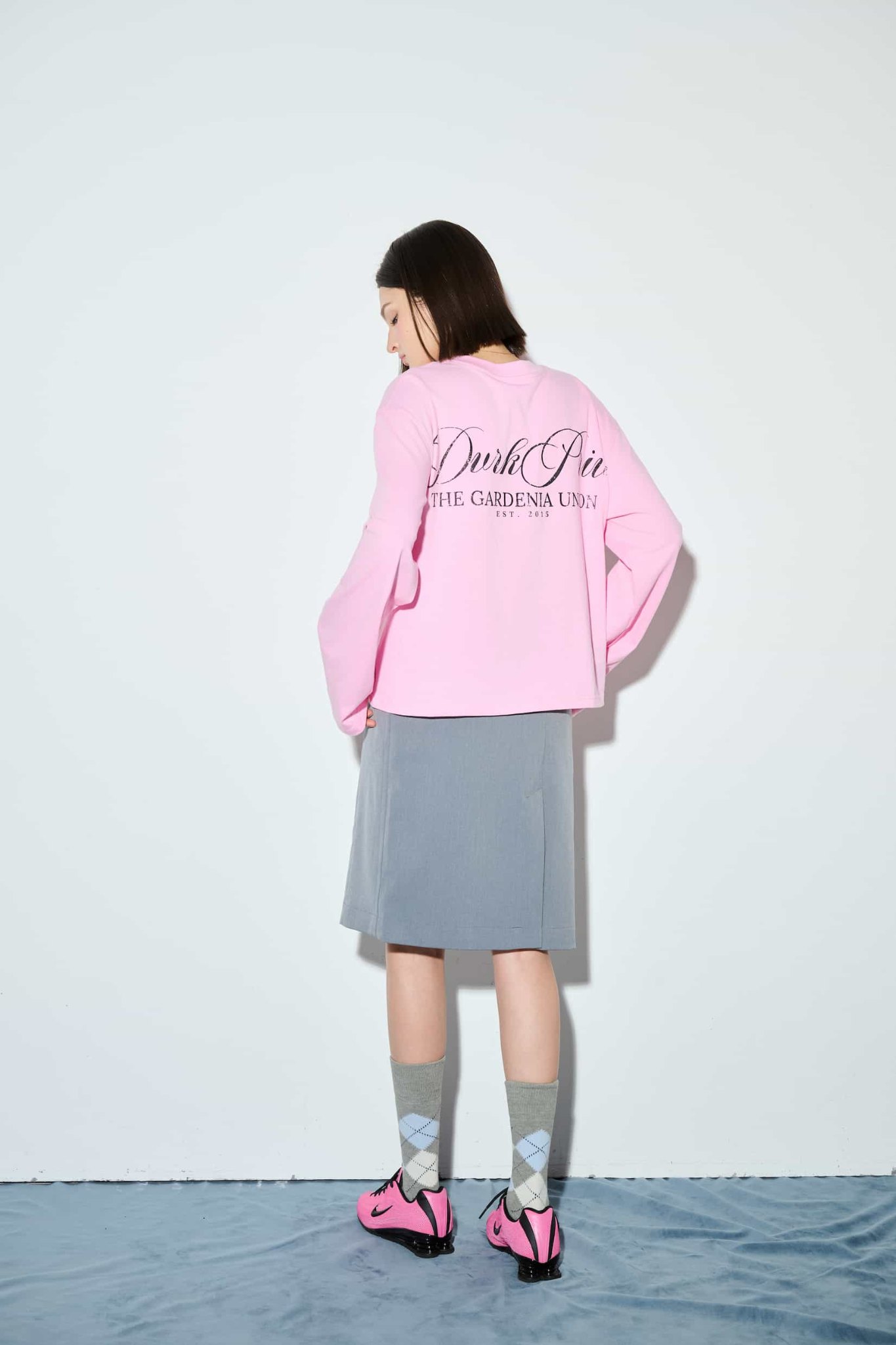 DVRK PRIVÉ GARDENIA UNION LONGSLEEVES TEE - PINK 13