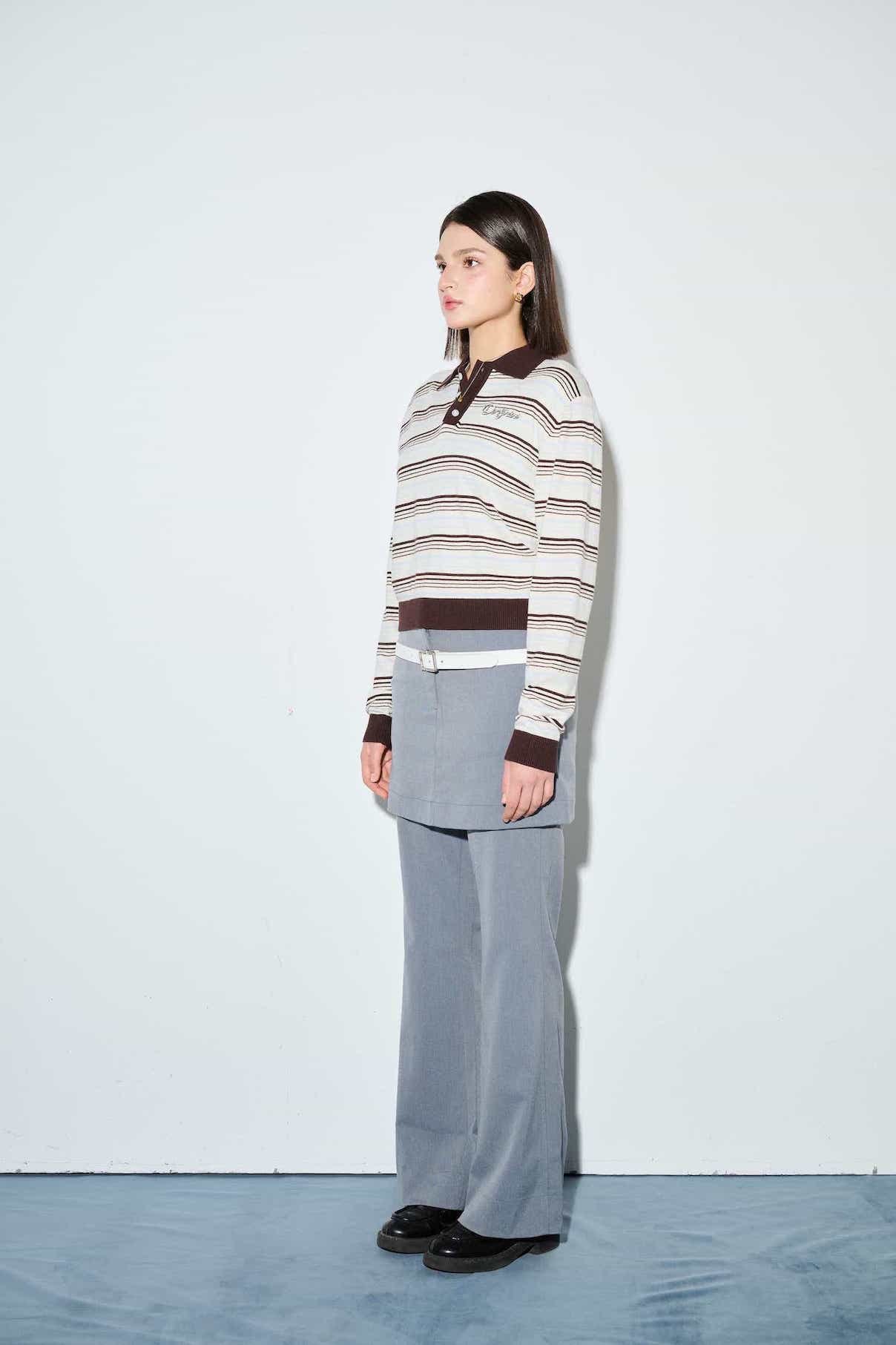 DVRK PRIVÉ STRAIGHT PANTS - GREY