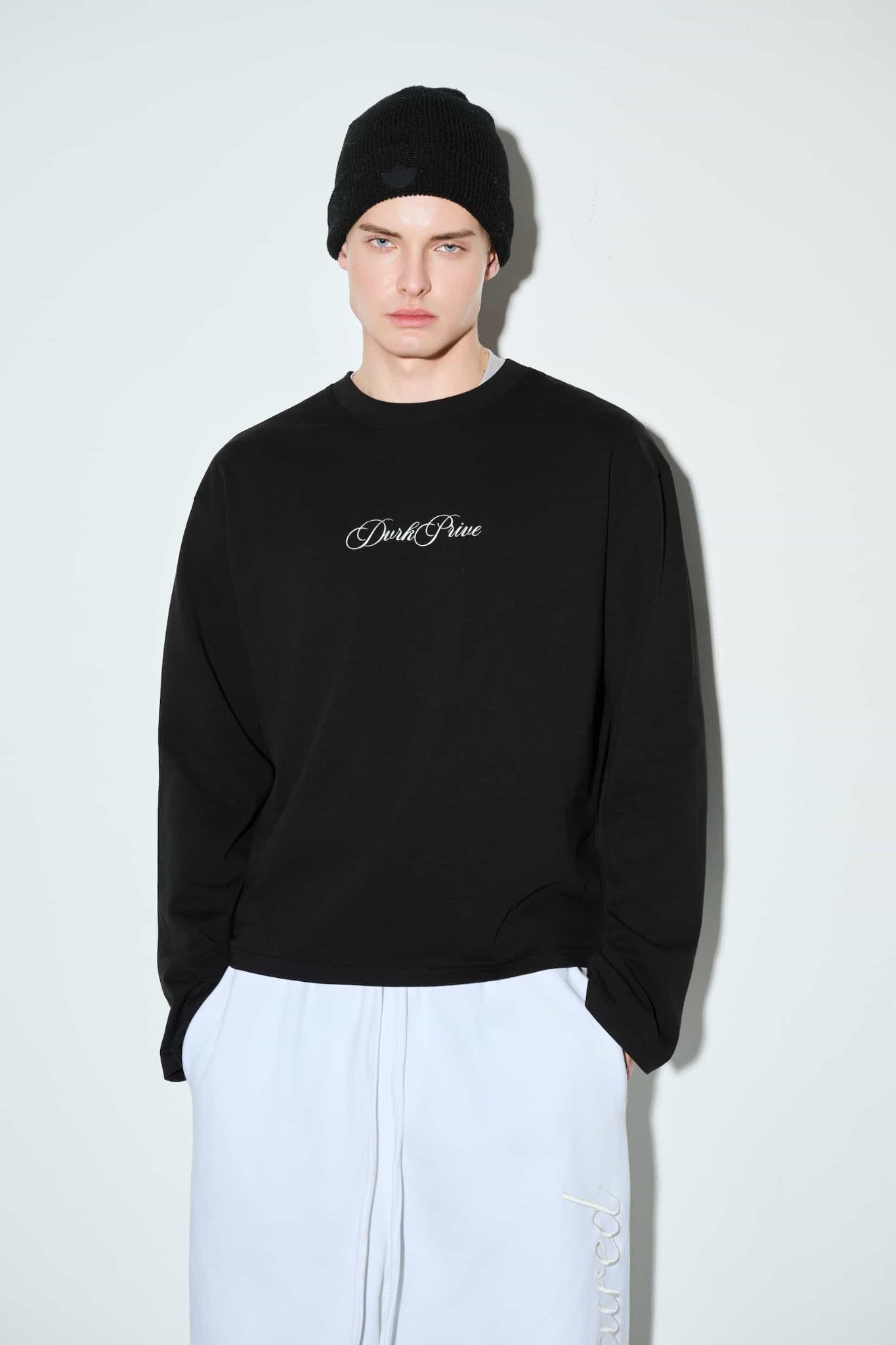 DVRK PRIVÉ GARDENIA UNION LONGSLEEVES TEE - BLACK 6