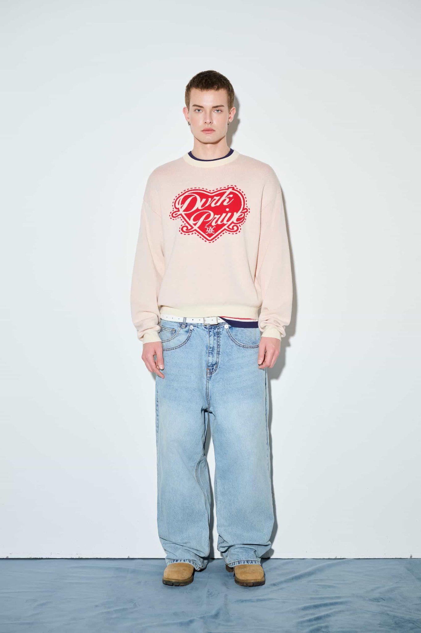 DVRK PRIVÉ LOVER KNIT SWEATER - PINK 4