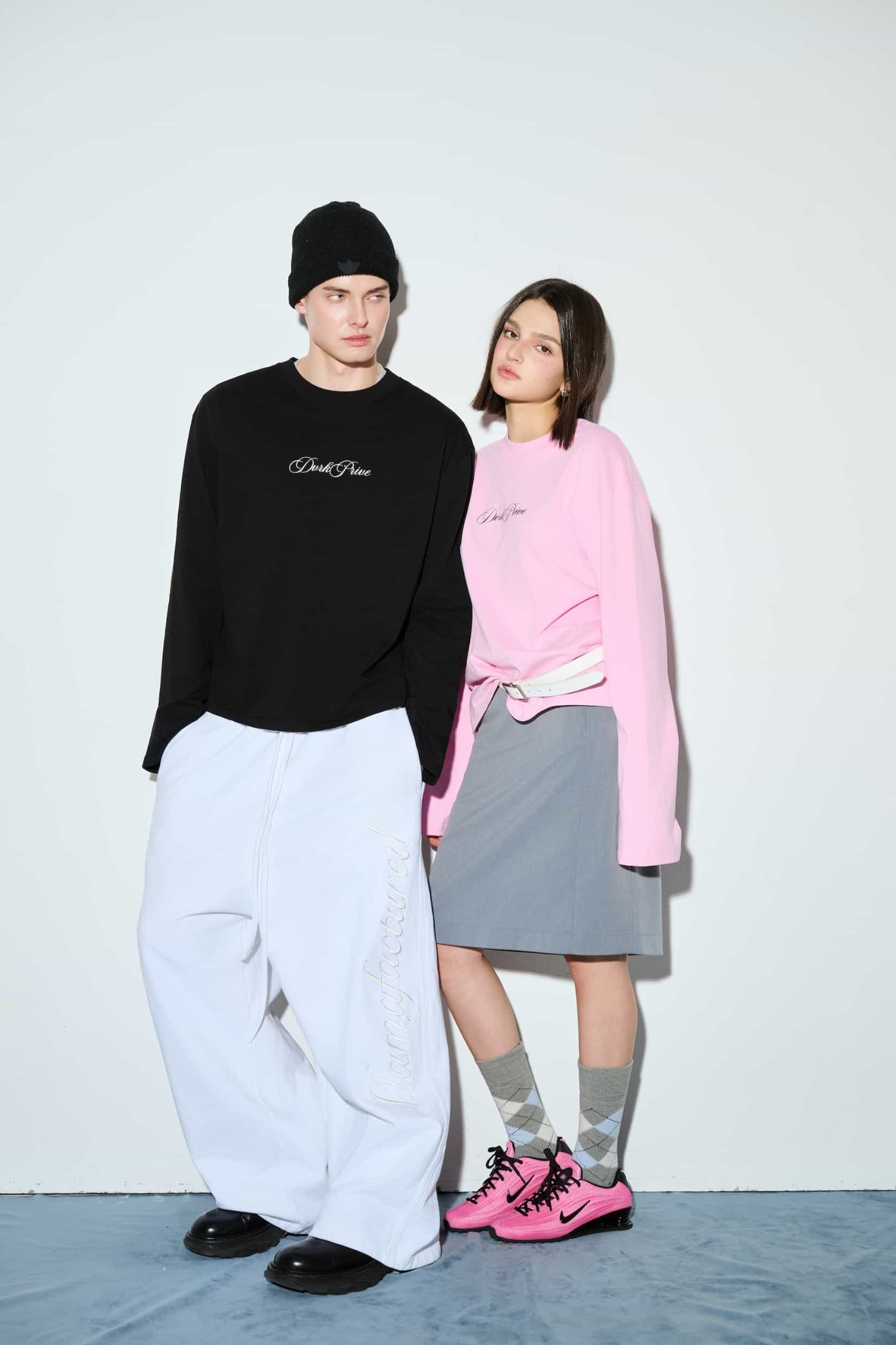 DVRK PRIVÉ GARDENIA UNION LONGSLEEVES TEE - PINK 15