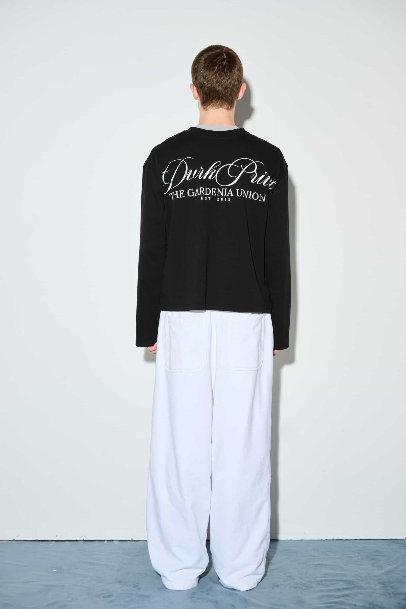 DVRK PRIVÉ GARDENIA UNION LONGSLEEVES TEE - BLACK 5