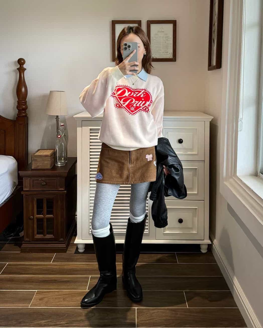 DVRK PRIVÉ LOVER KNIT SWEATER - PINK 4