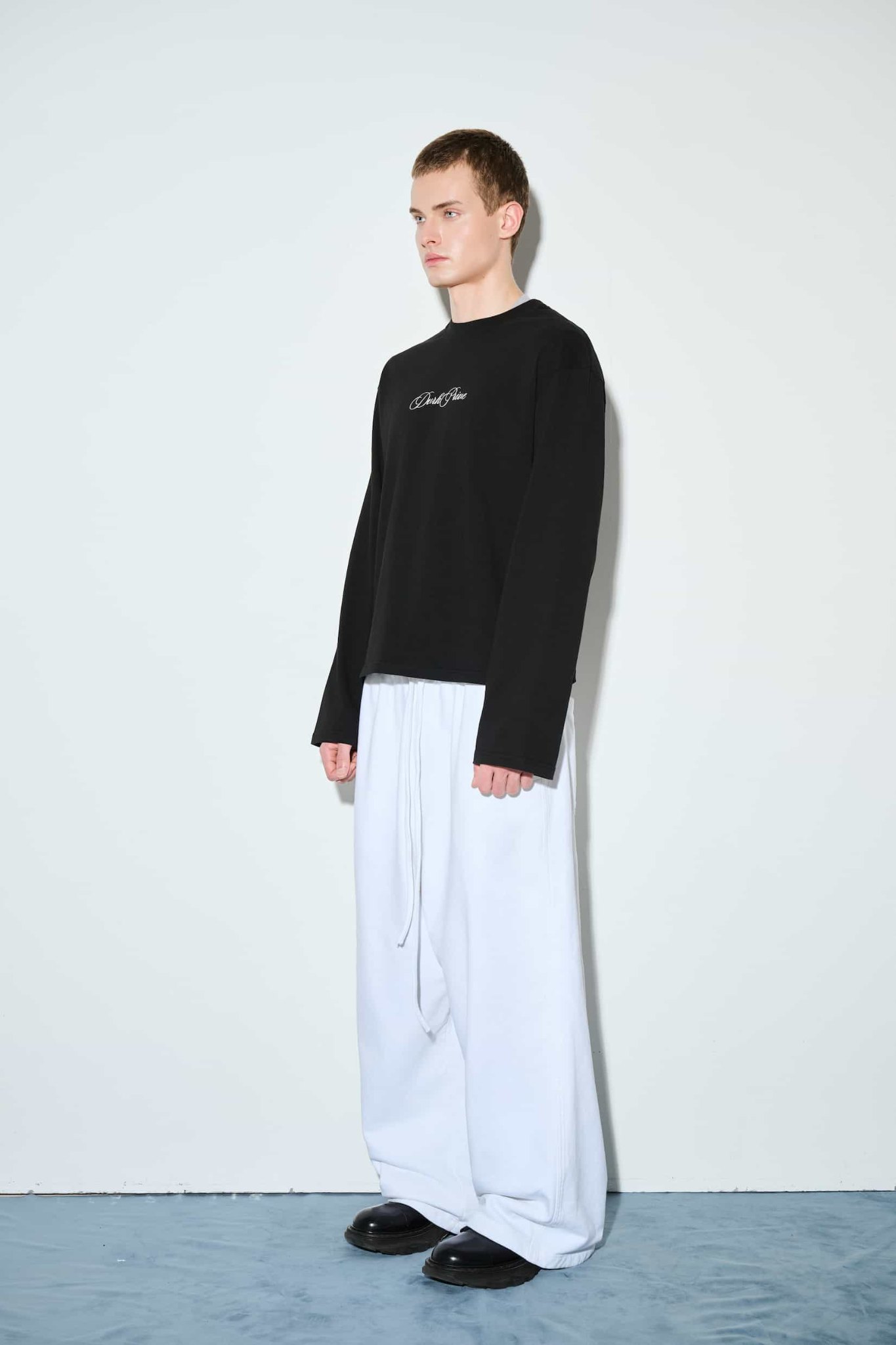 DVRK PRIVÉ GARDENIA UNION LONGSLEEVES TEE - BLACK 4