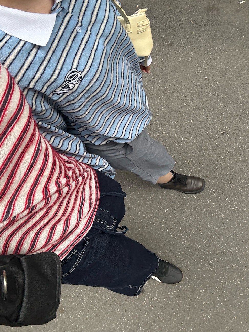 DVRK PRIVÉ FURRY STRIPES KNIT LONGSLEEVE POLO - BLUE 6