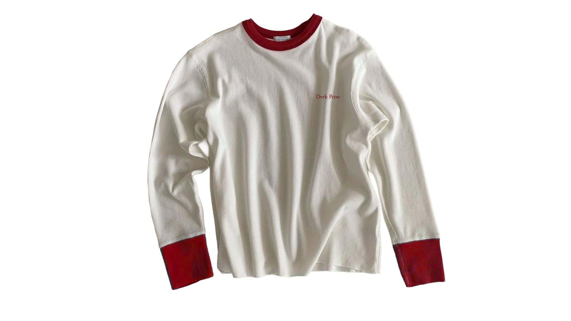 DVRK PRIVE CLASSIC KNIT LONGSLEEVES - RED - M 1