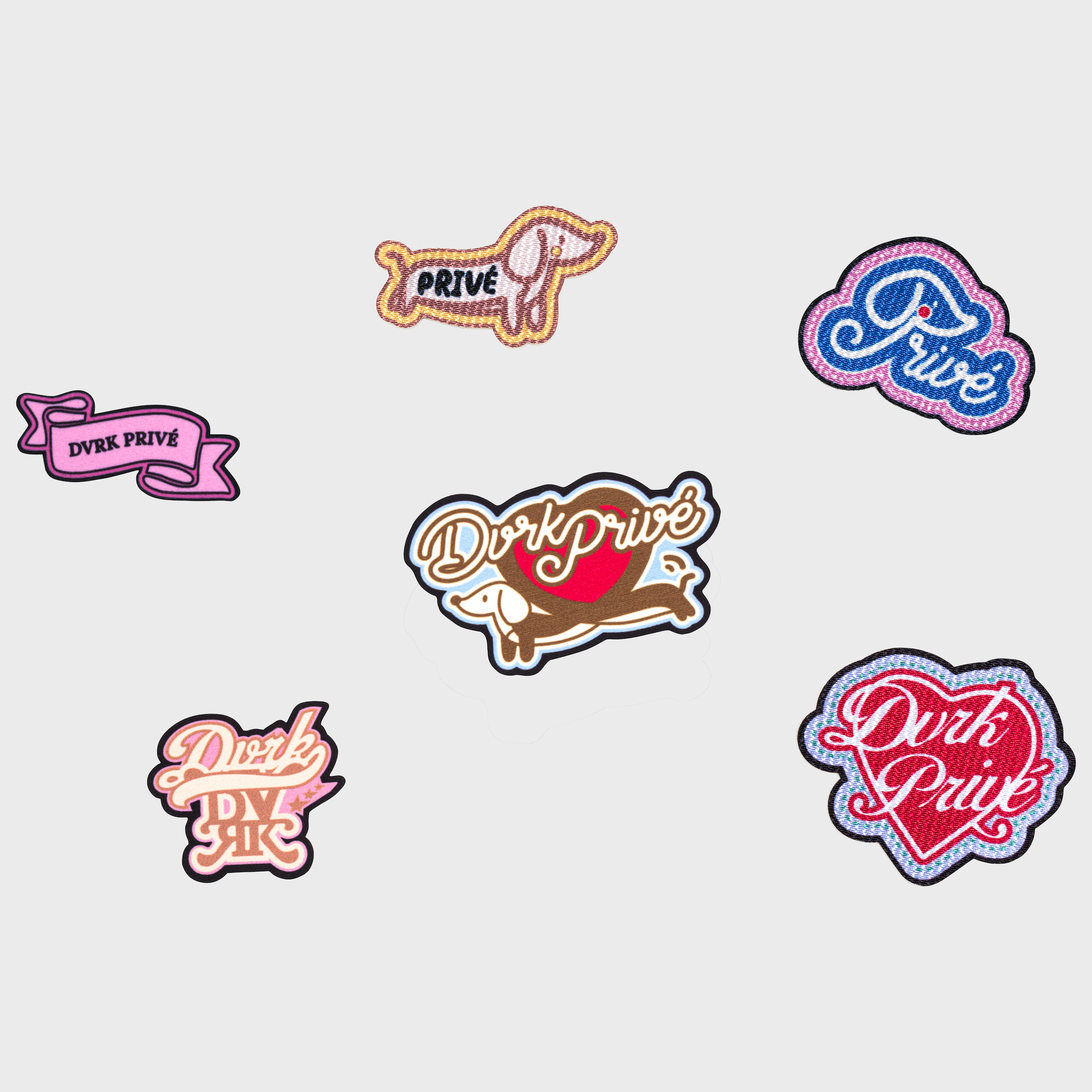 DVRK PRIVÉ DENIM JORT PATCH - BROWN 7