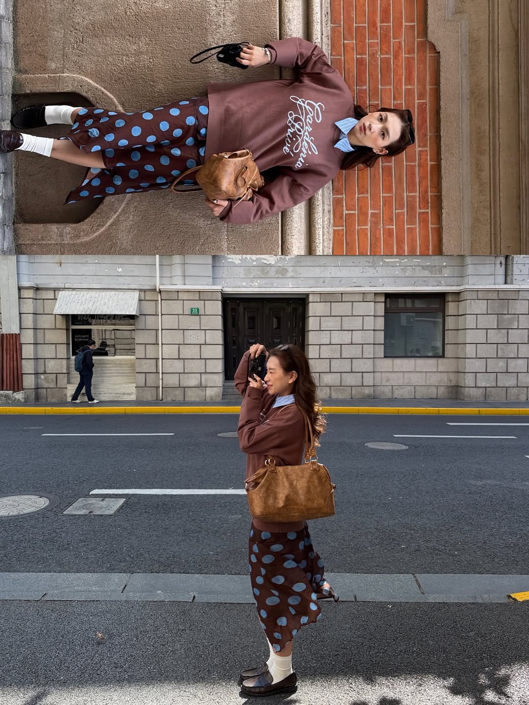 DVRK PRIVÉ GARDENIA LOGO SWEATER - BROWN 10