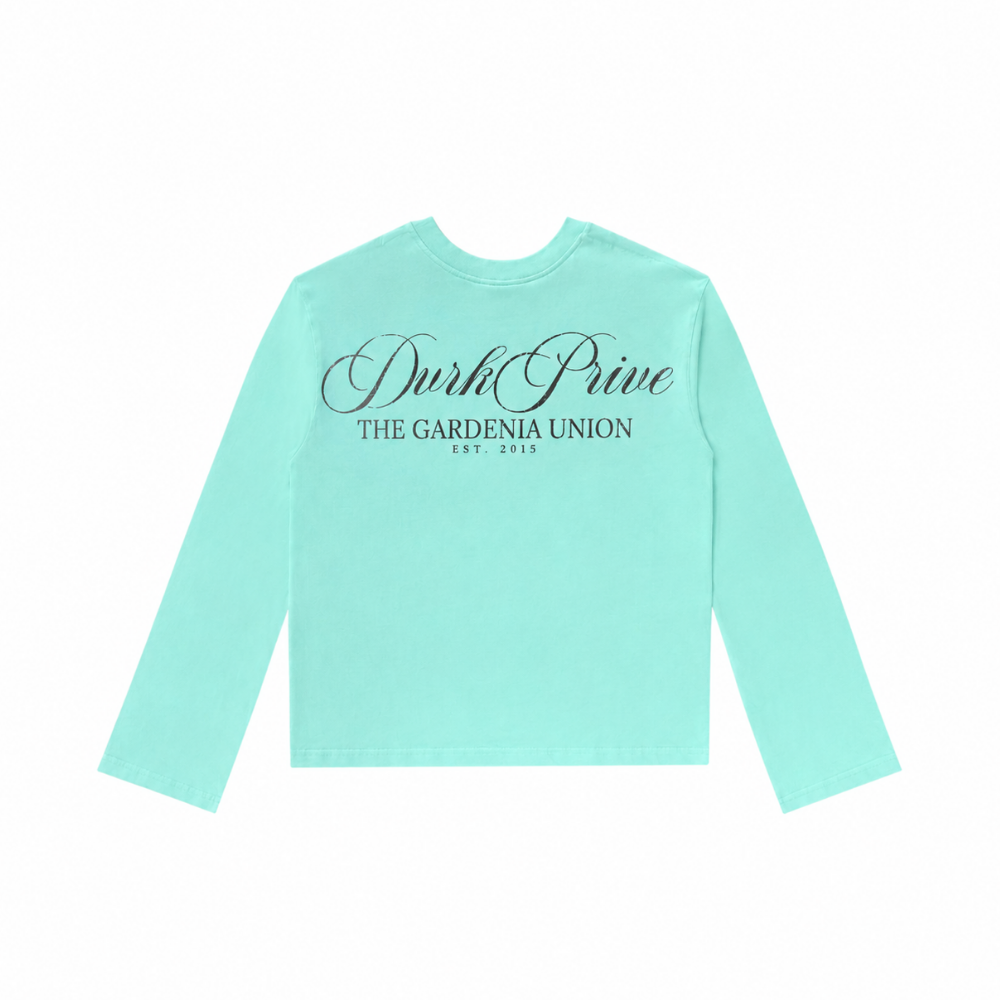 DVRK PRIVÉ GARDENIA UNION LONGSLEEVES TEE - TIFFANY 2