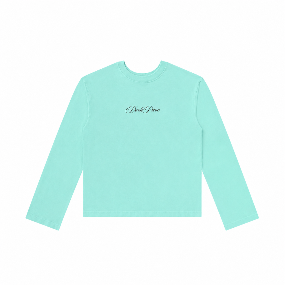 DVRK PRIVÉ GARDENIA UNION LONGSLEEVES TEE - TIFFANY