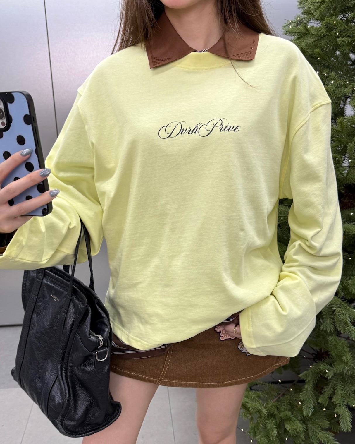 DVRK PRIVÉ GARDENIA UNION LONGSLEEVES TEE - YELLOW 5