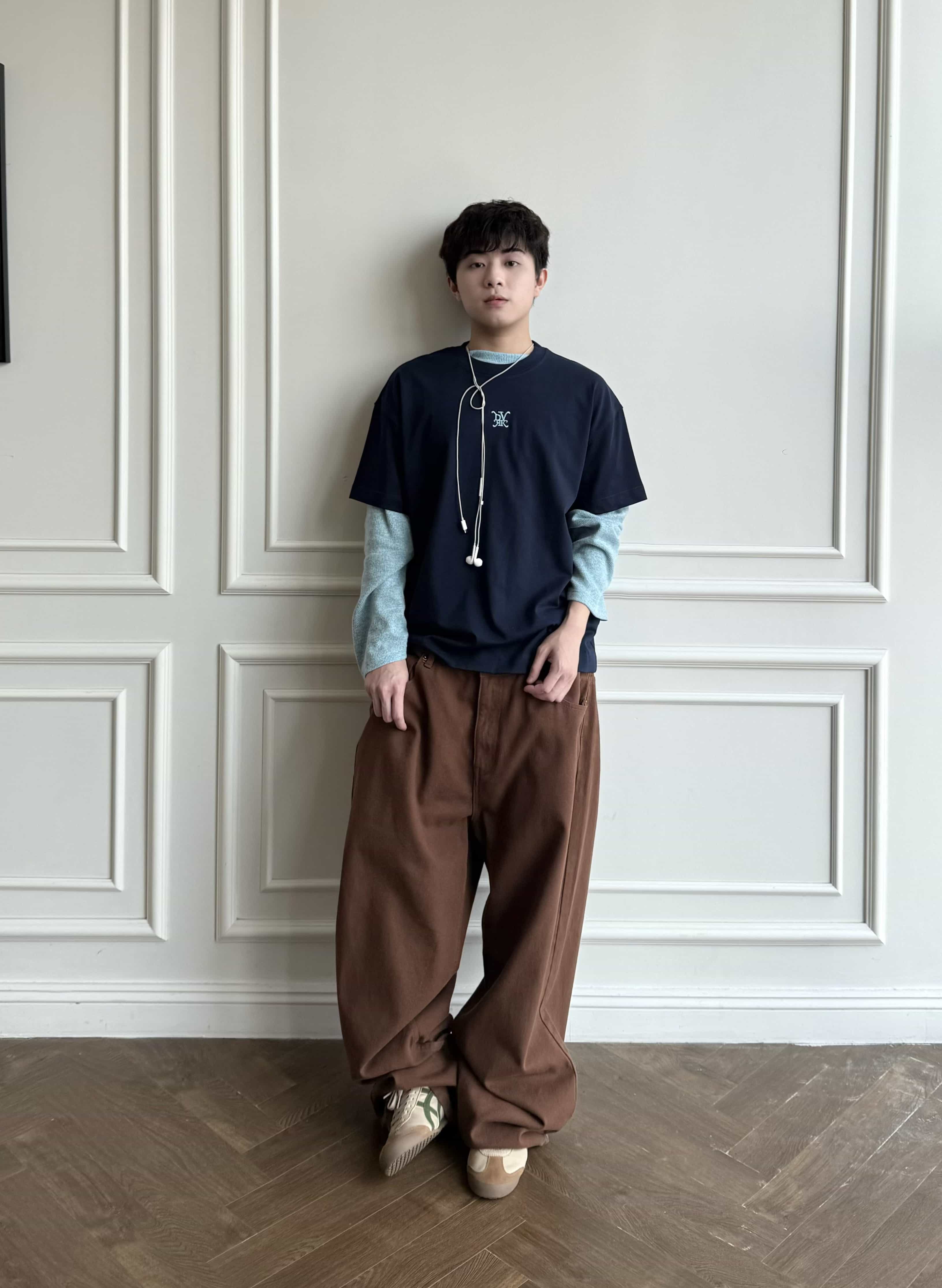 DVRK PRIVÉ HORSES TSHIRT - DARK BLUE