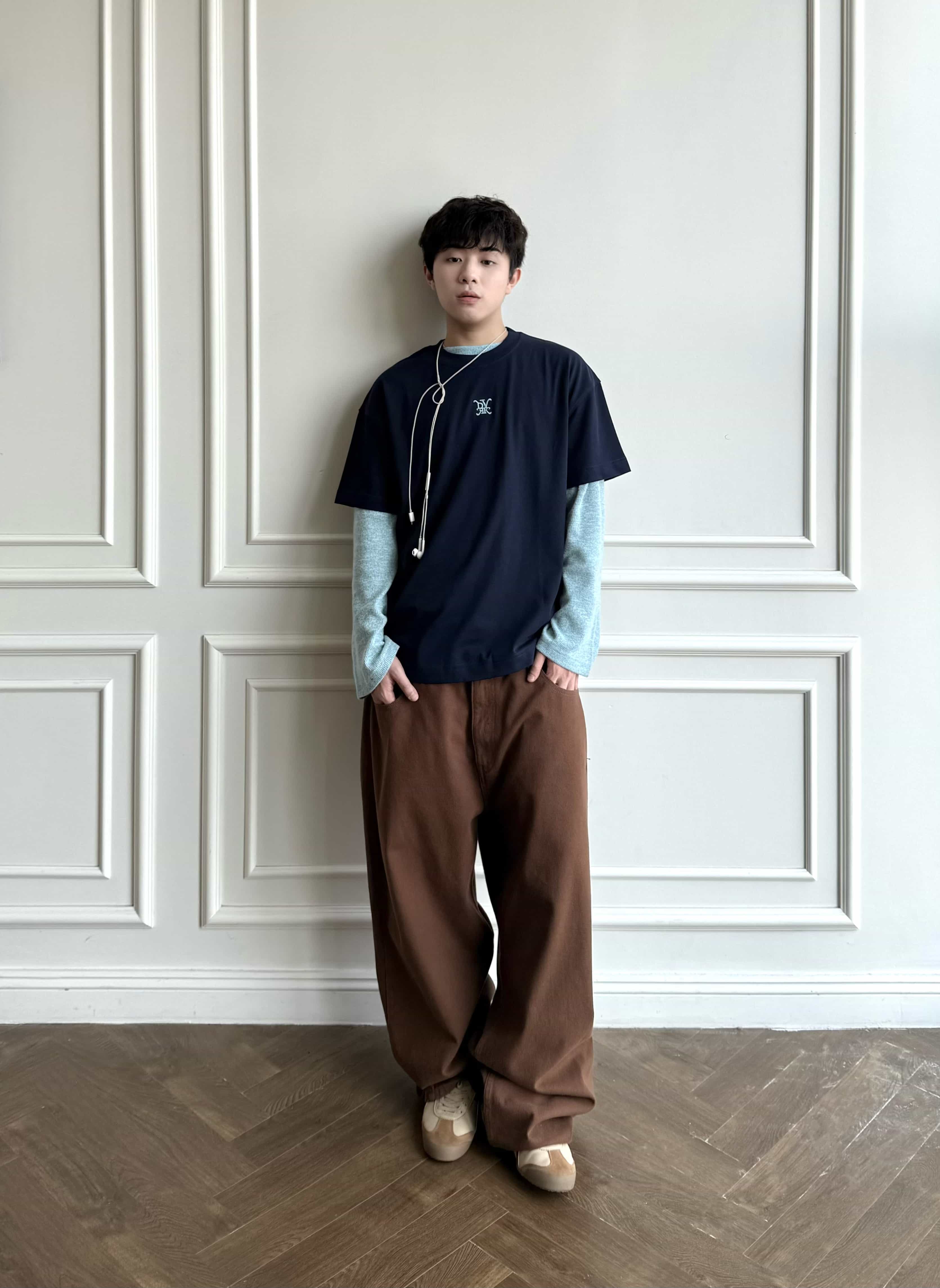 DVRK PRIVÉ HORSES TSHIRT - DARK BLUE