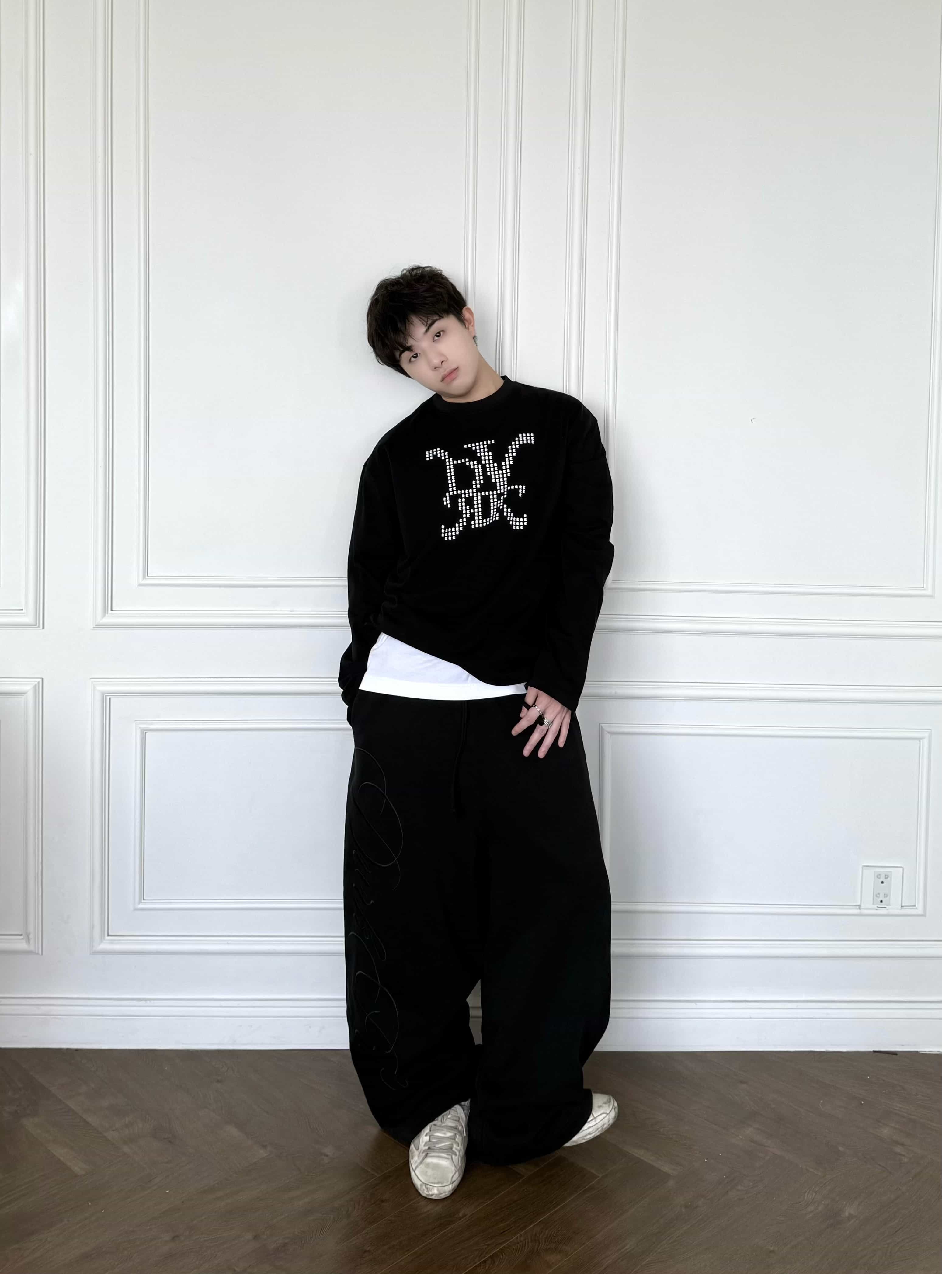 DVRK PRIVÉ KNIGHT DOT LONGSLEEVE - BLACK 4