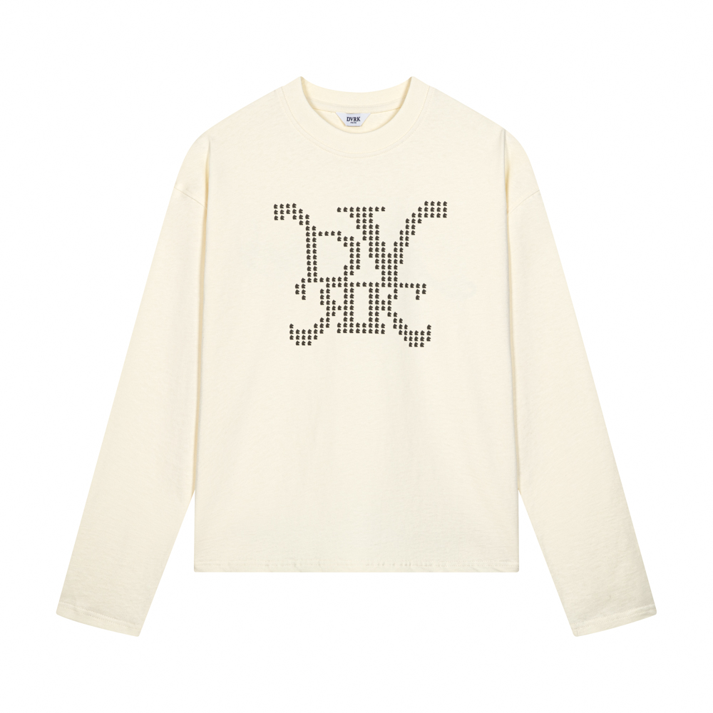 DVRK PRIVÉ KNIGHT DOT LONGSLEEVE - CREAM