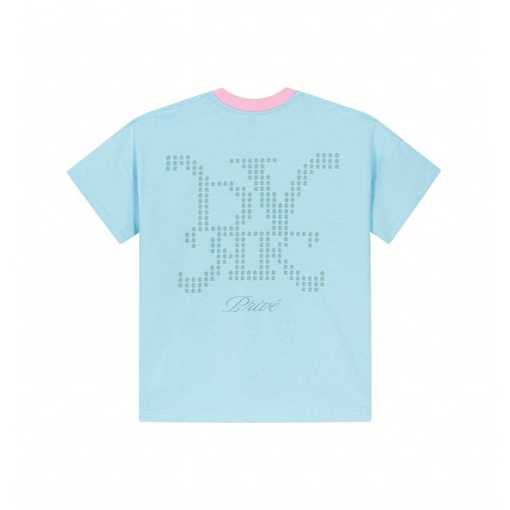 DVRK PRIVÉ KNIGHT DOT TSHIRT - BLUE 2