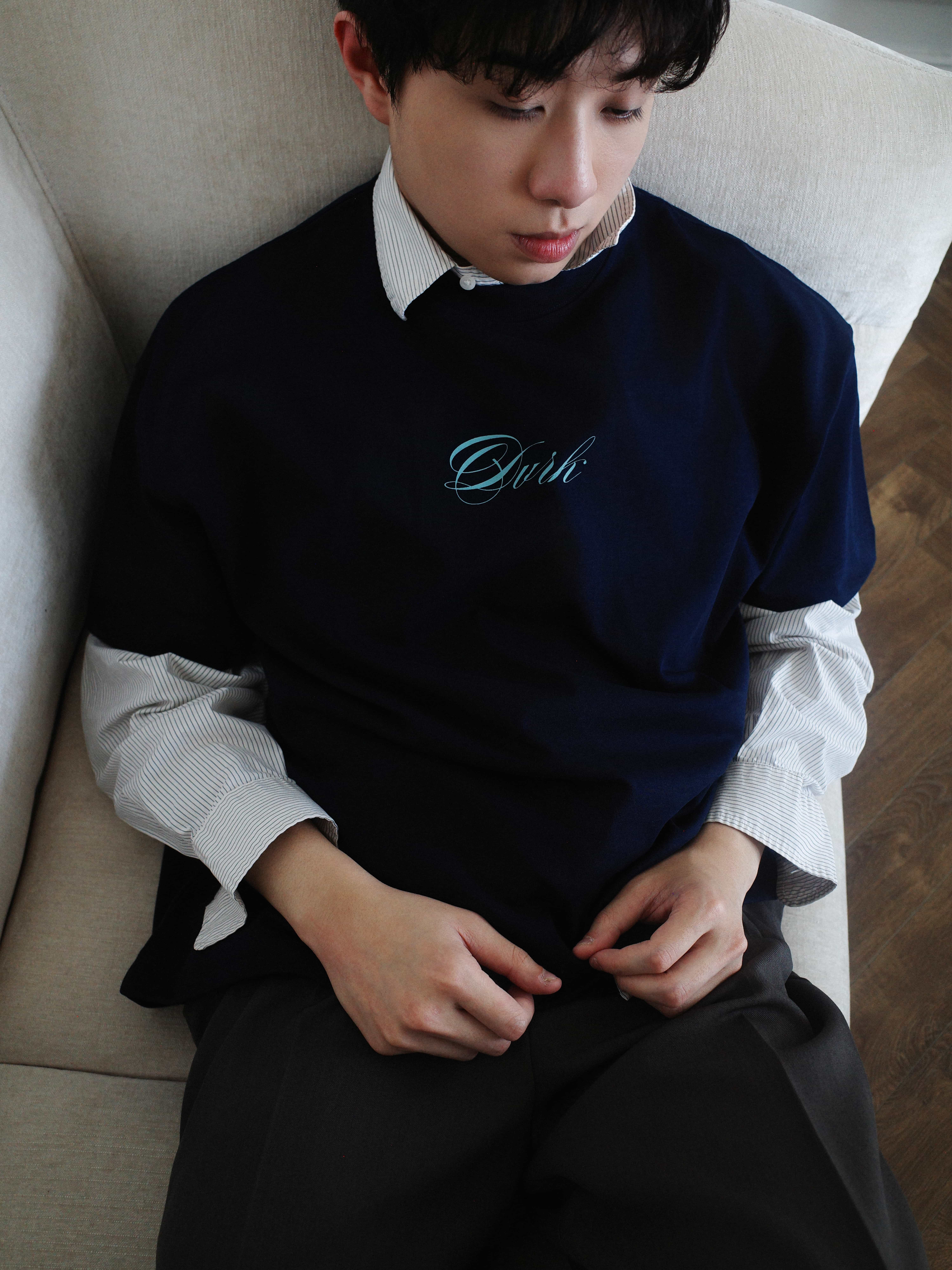 DVRK PRIVÉ KNIGHT DOT TSHIRT - DARK BLUE 6
