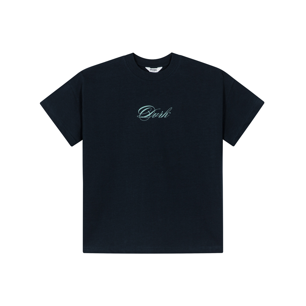 DVRK PRIVÉ KNIGHT DOT TSHIRT - DARK BLUE