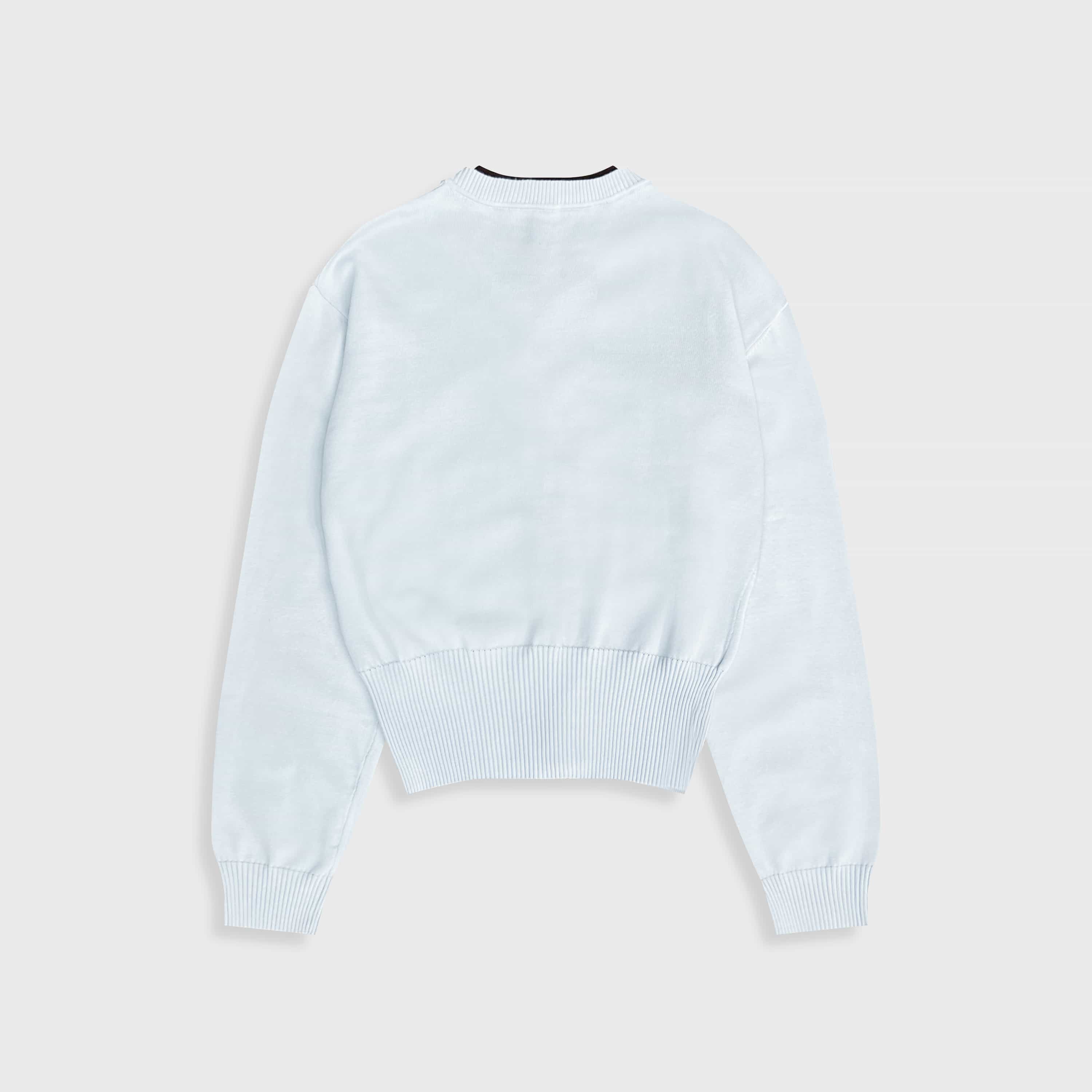 DVRK PRIVÉ LAYER KNIT CROP CARDIGAN - BLUE 2