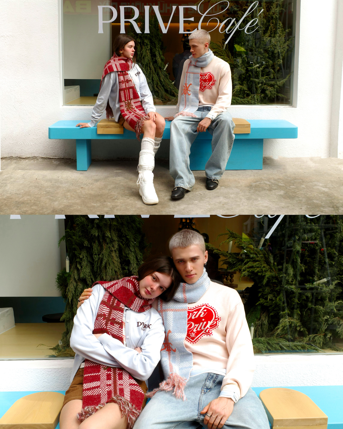 DVRK PRIVÉ LOVER KNIT SWEATER - PINK 4