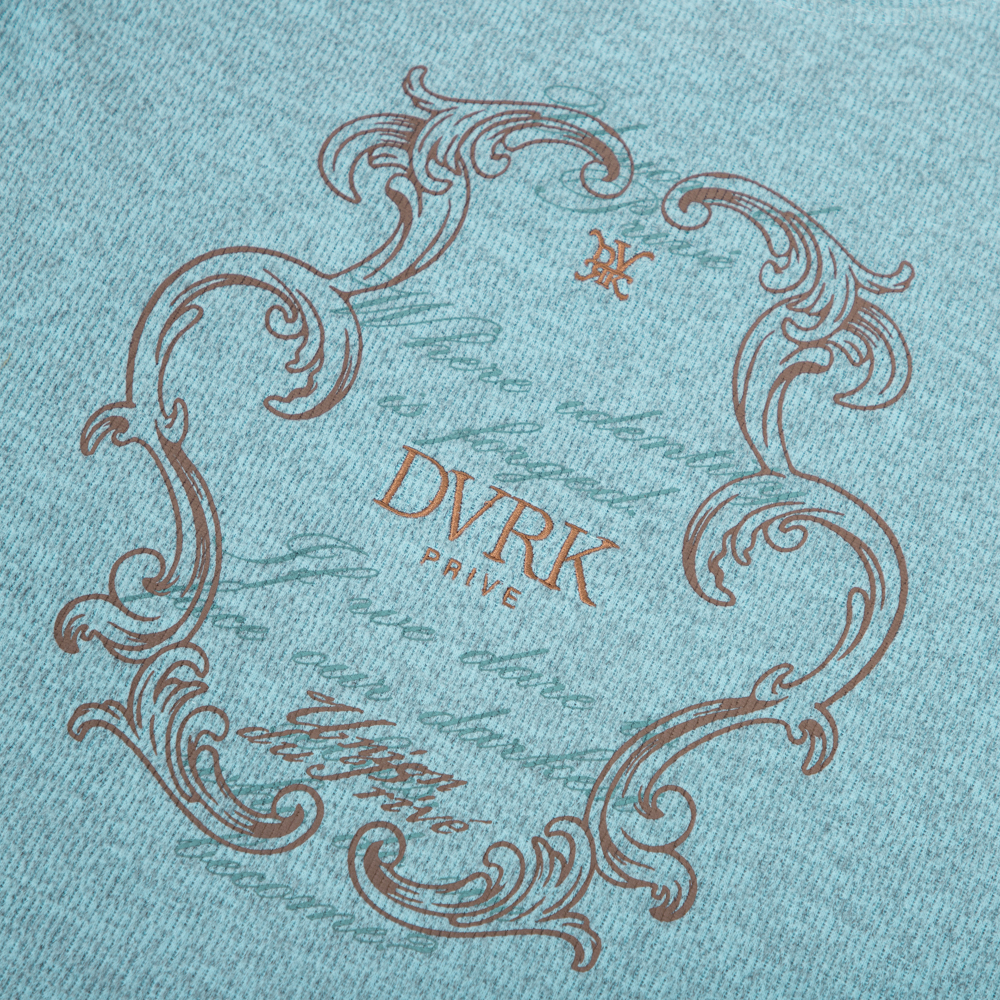 DVRK PRIVÉ ORNATE FRAME KNIT LONGSLEEVE - BLUE 14