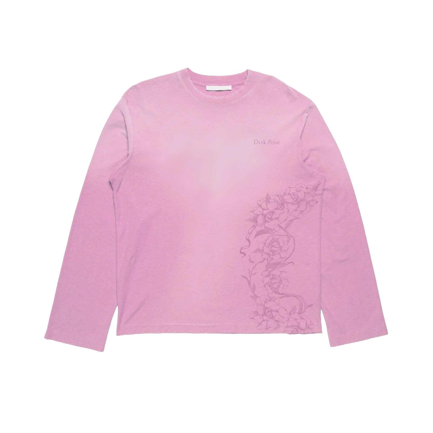 LAUREL WASHED LONGSLEEVE - PINK