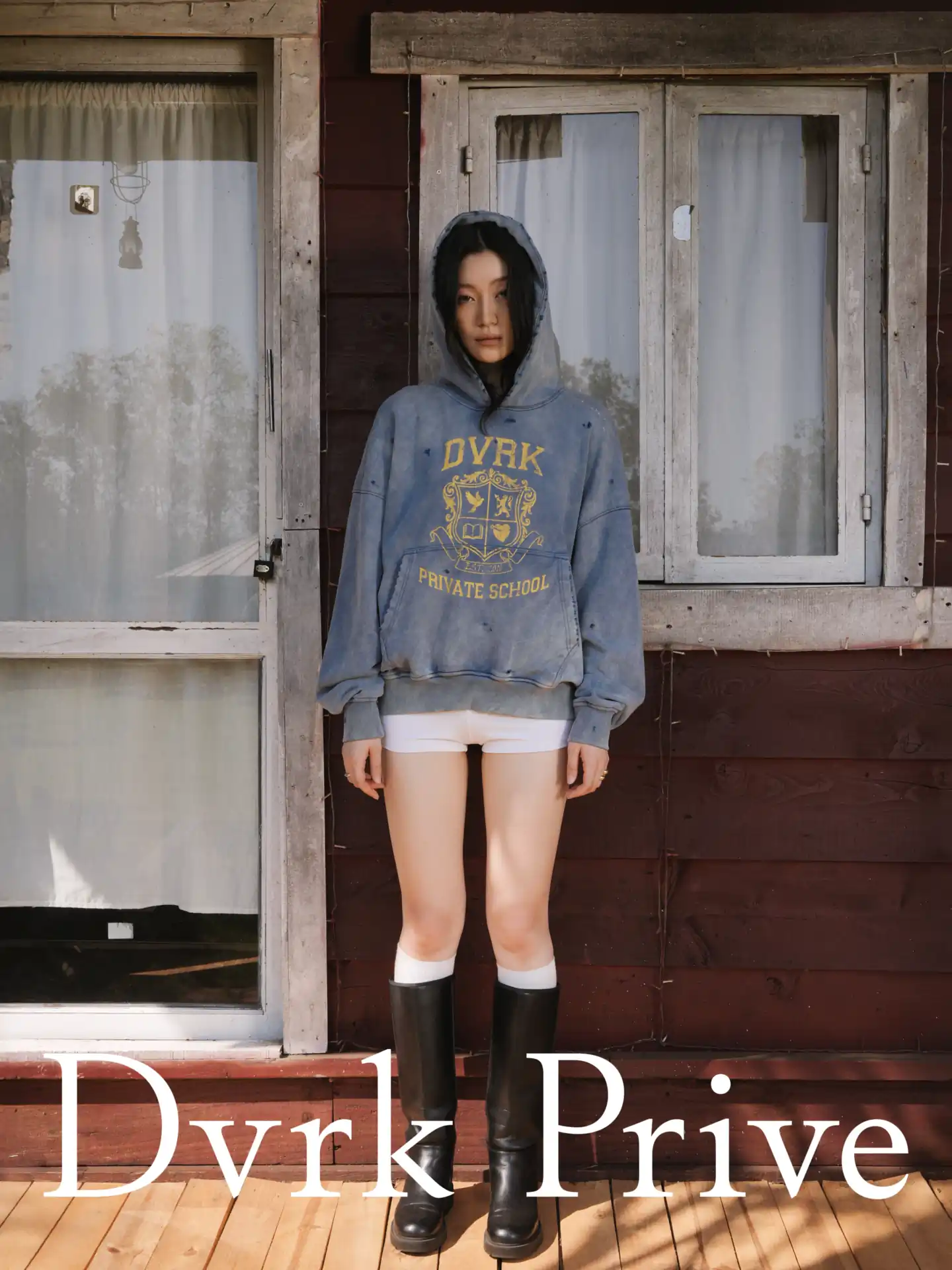 PRIVATE SCHOOL HOODIE - BLUE 4