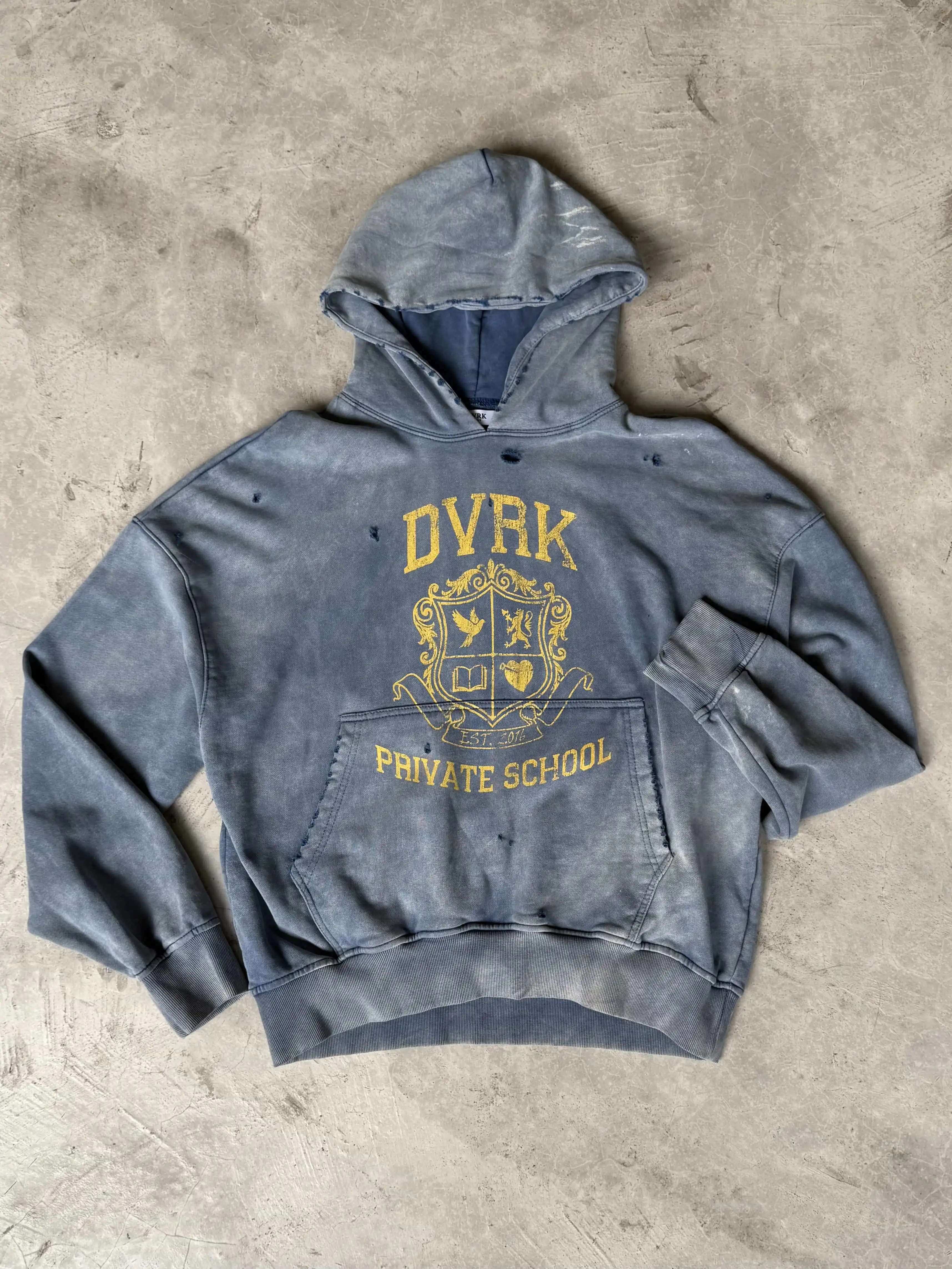 PRIVATE SCHOOL HOODIE - BLUE