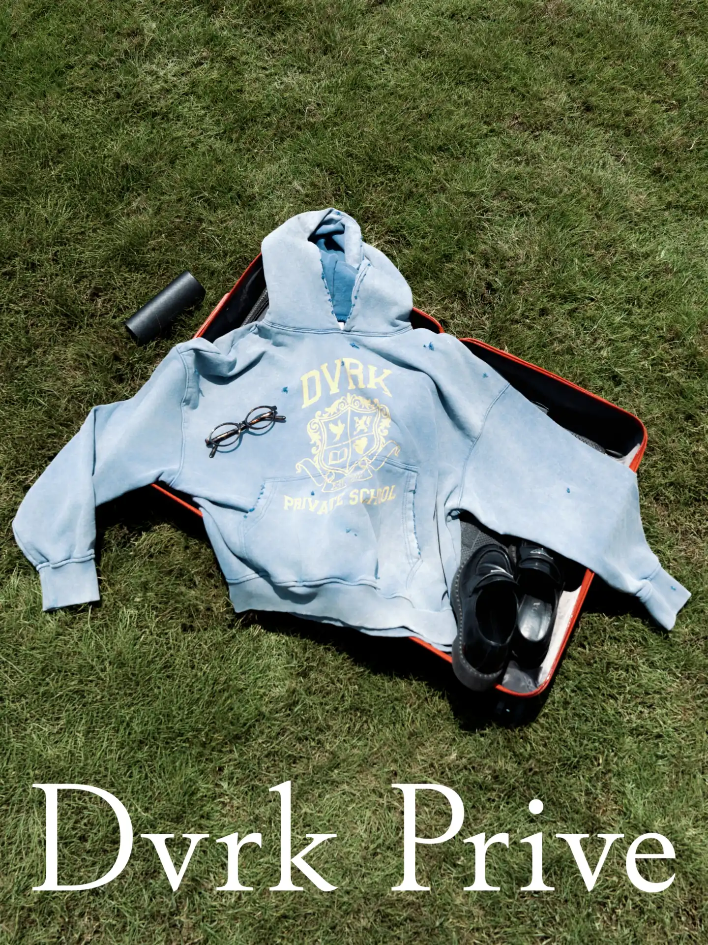 PRIVATE SCHOOL HOODIE - BLUE 11