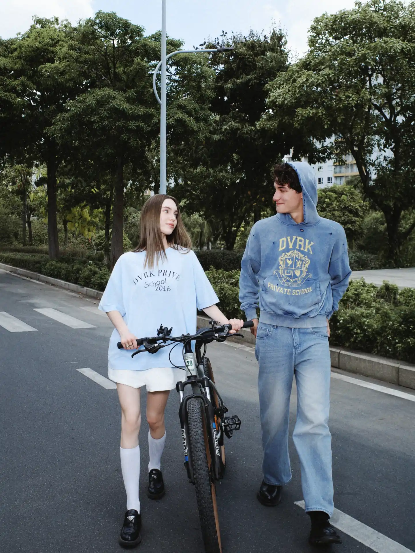 PRIVATE SCHOOL HOODIE - BLUE 6