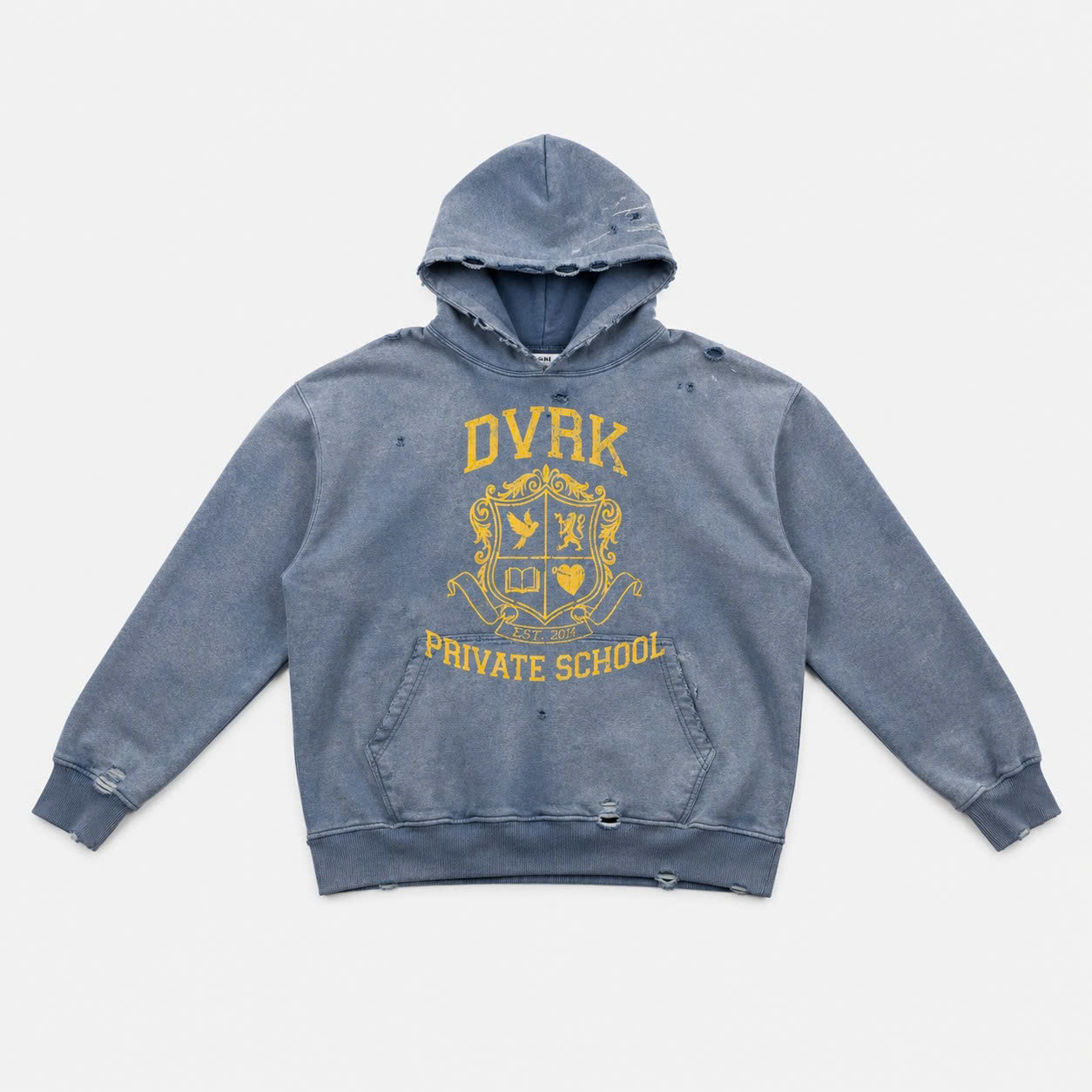 PRIVATE SCHOOL HOODIE - BLUE - S 1