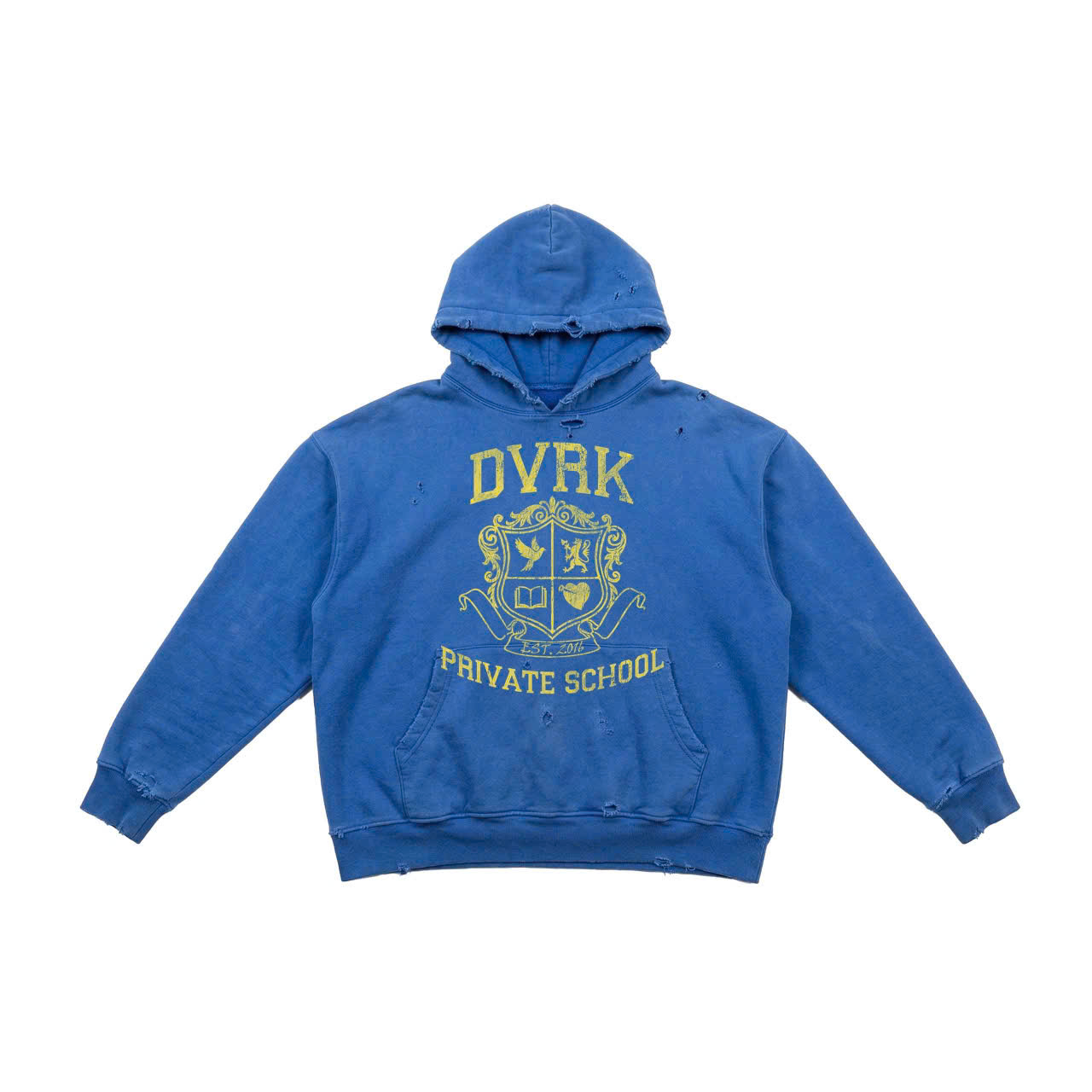 PRIVATE SCHOOL HOODIE - BLUE - S 1