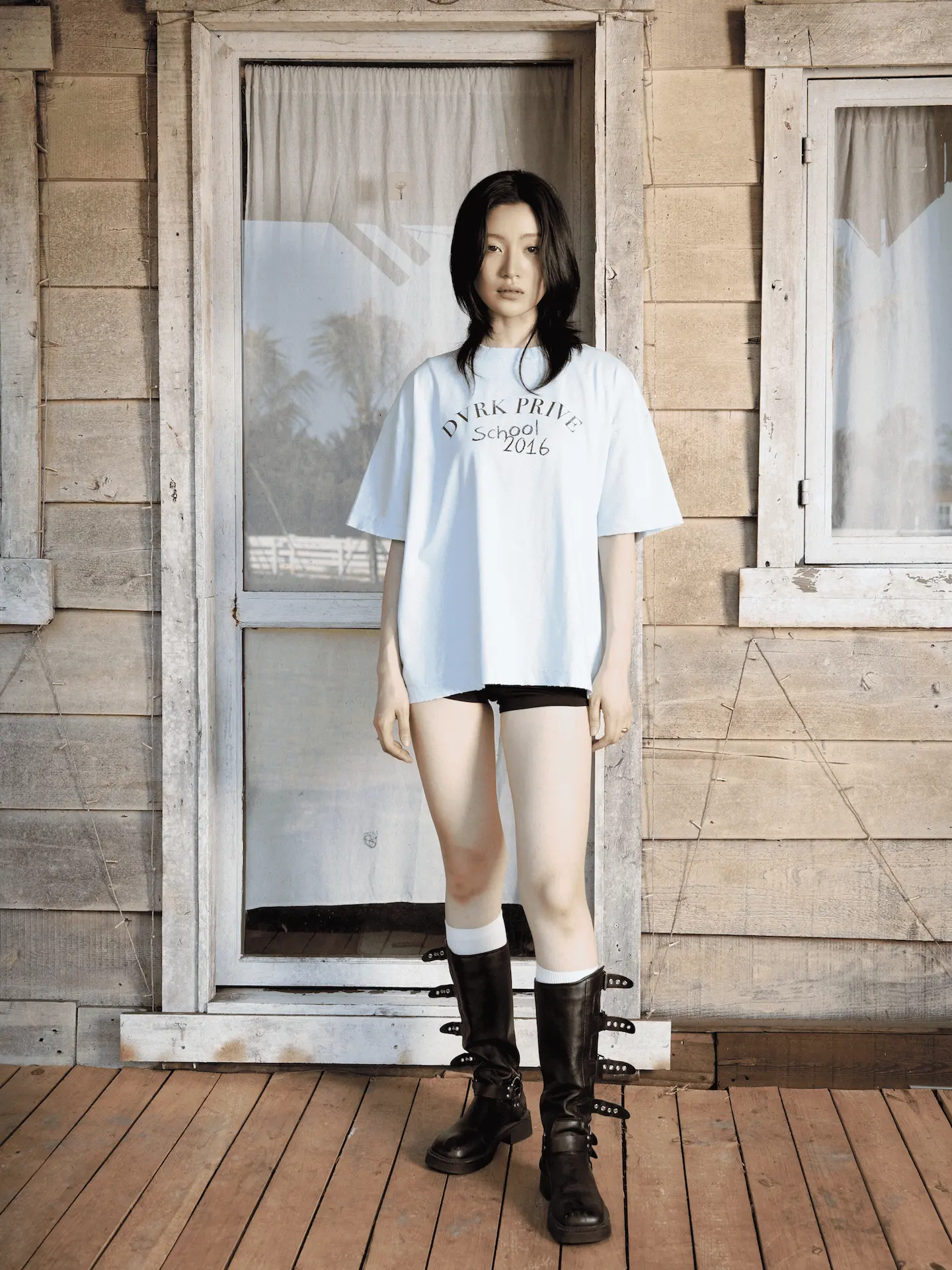PRIVATE SCHOOL WASH TEE - BABY BLUE 4