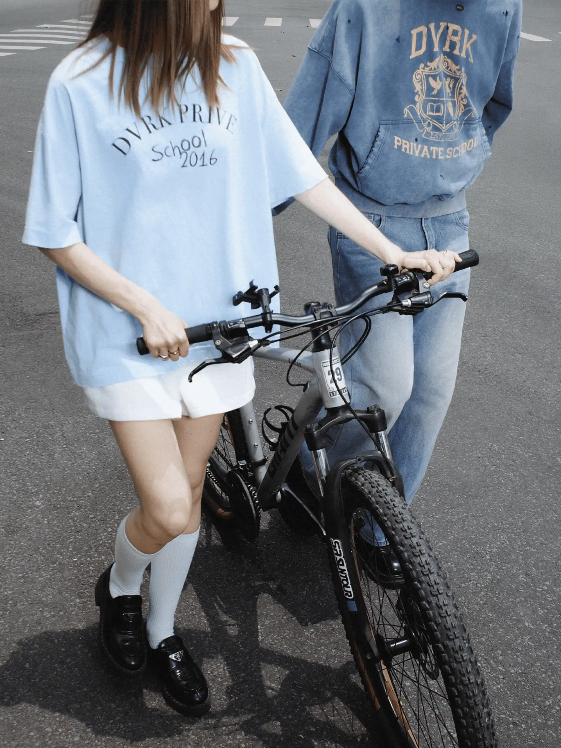 PRIVATE SCHOOL WASH TEE - BABY BLUE 4