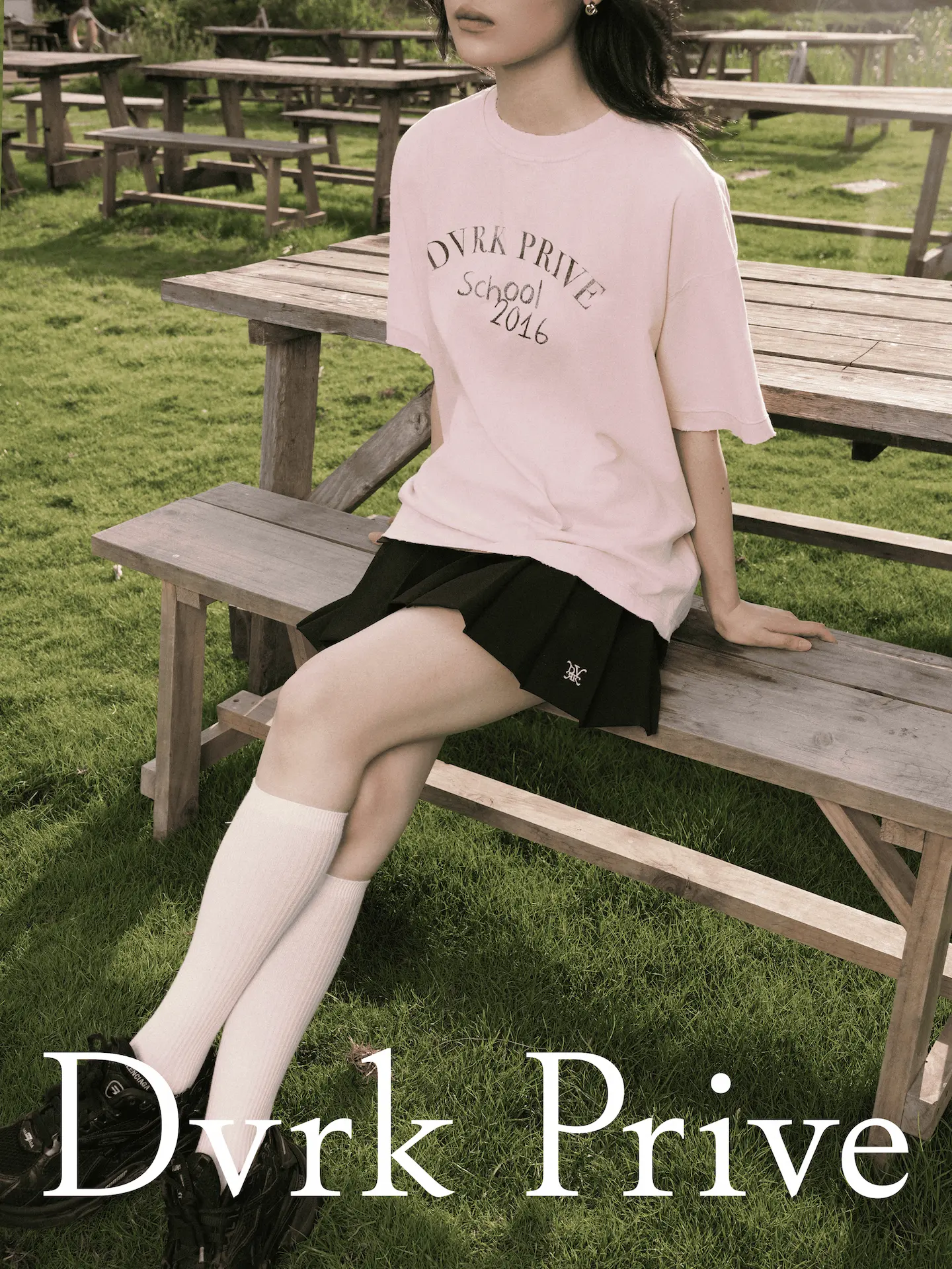PRIVATE SCHOOL WASH TEE - PINK 4