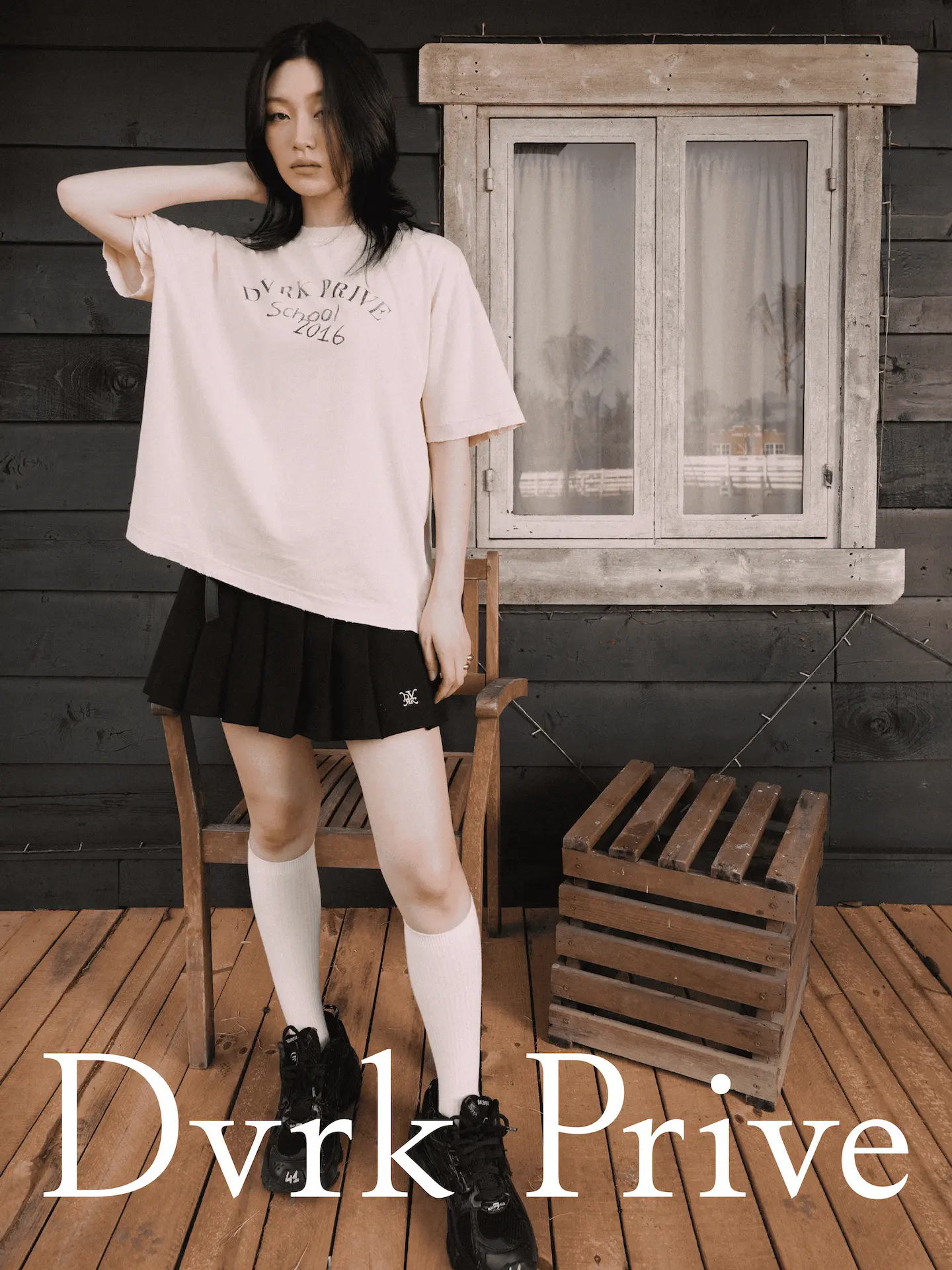 PRIVATE SCHOOL WASH TEE - PINK 2