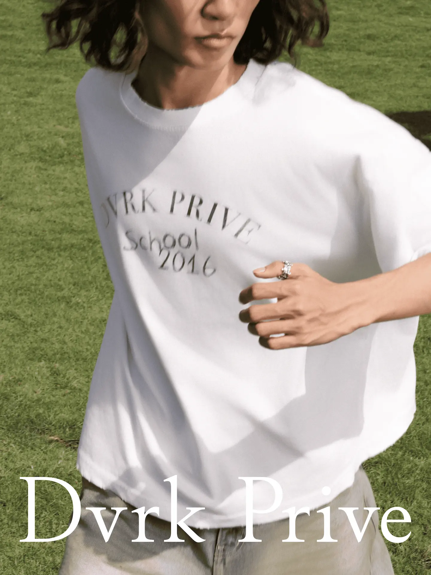 PRIVATE SCHOOL WASH TEE - WHITE 4
