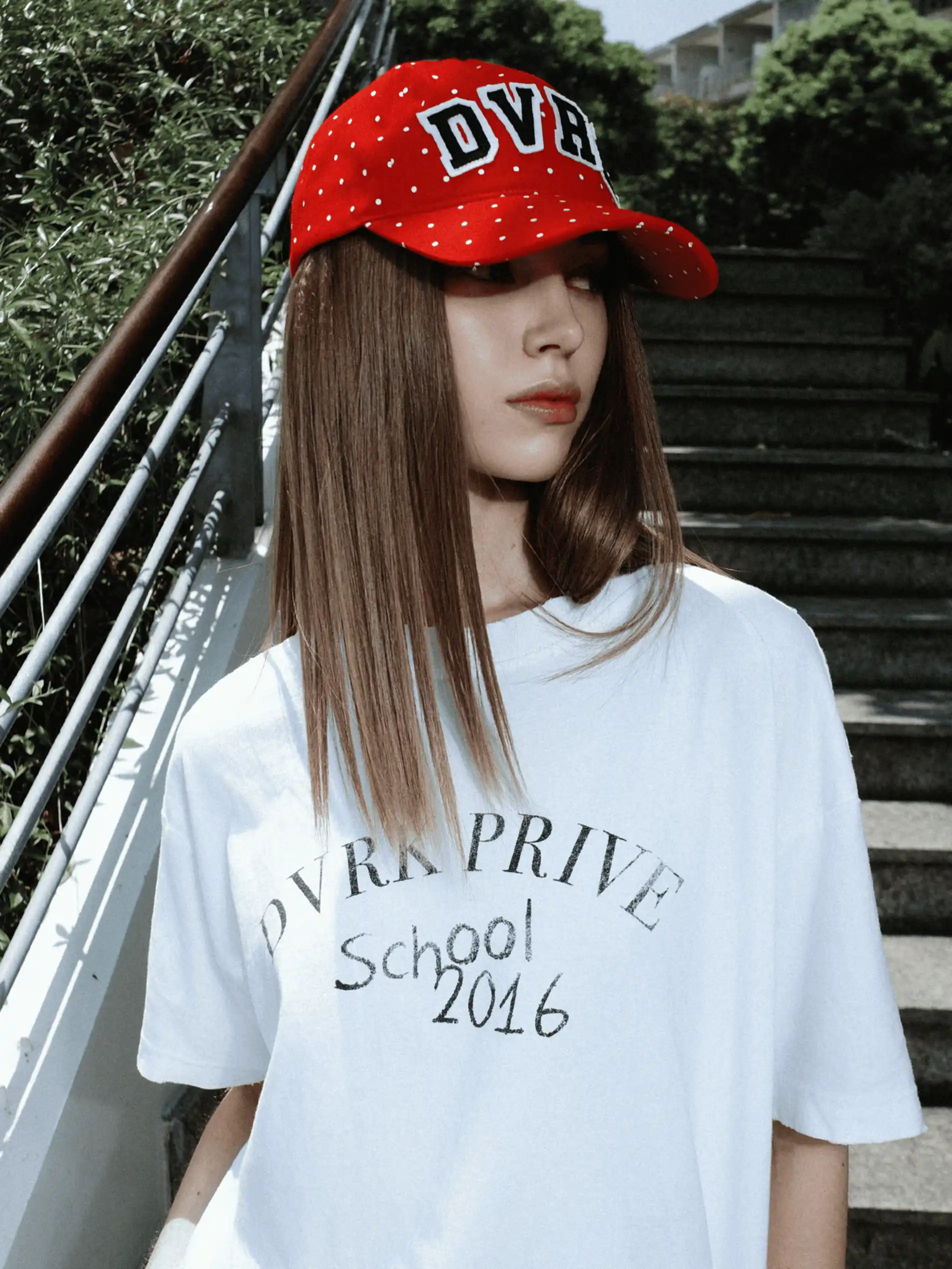PRIVATE SCHOOL WASH TEE - WHITE 4