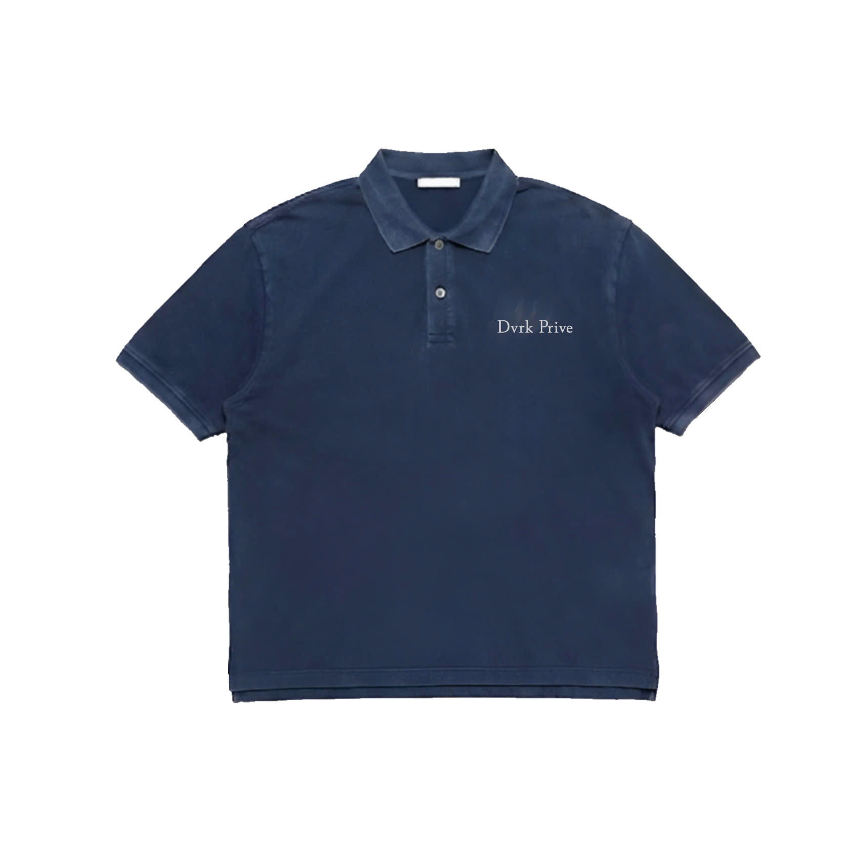 WASHED LOGO POLO - BLUE - S 1