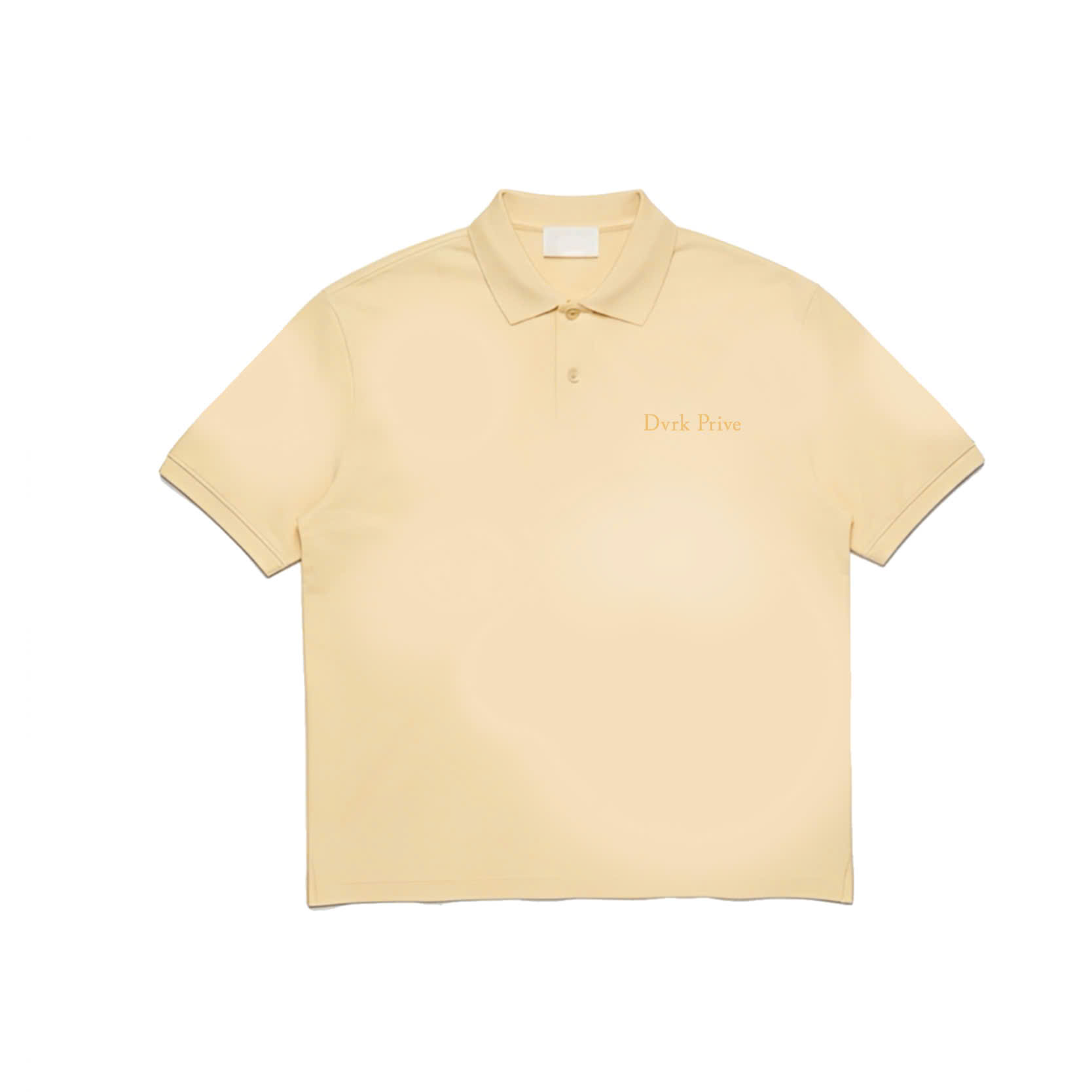 WASHED LOGO POLO - YELLOW 1