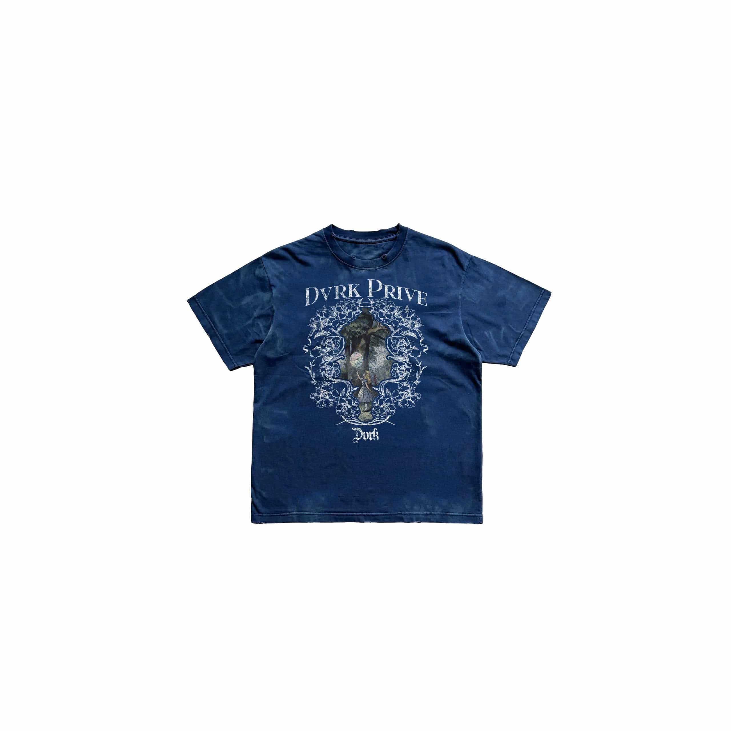 WONDERLAND T-SHIRT - BLUE