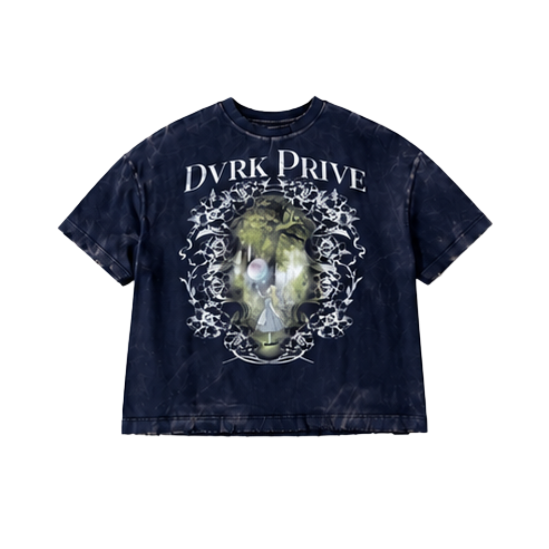 WONDERLAND T-SHIRT - BLUE